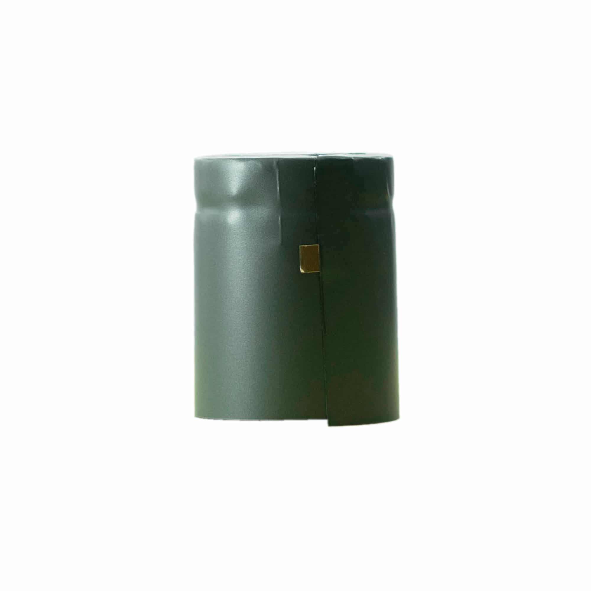 Schrumpfkapsel 32x41, PVC-Kunststoff, anthrazit Schrumpfkapsel 32x41, PVC-Kunststoff, anthrazit