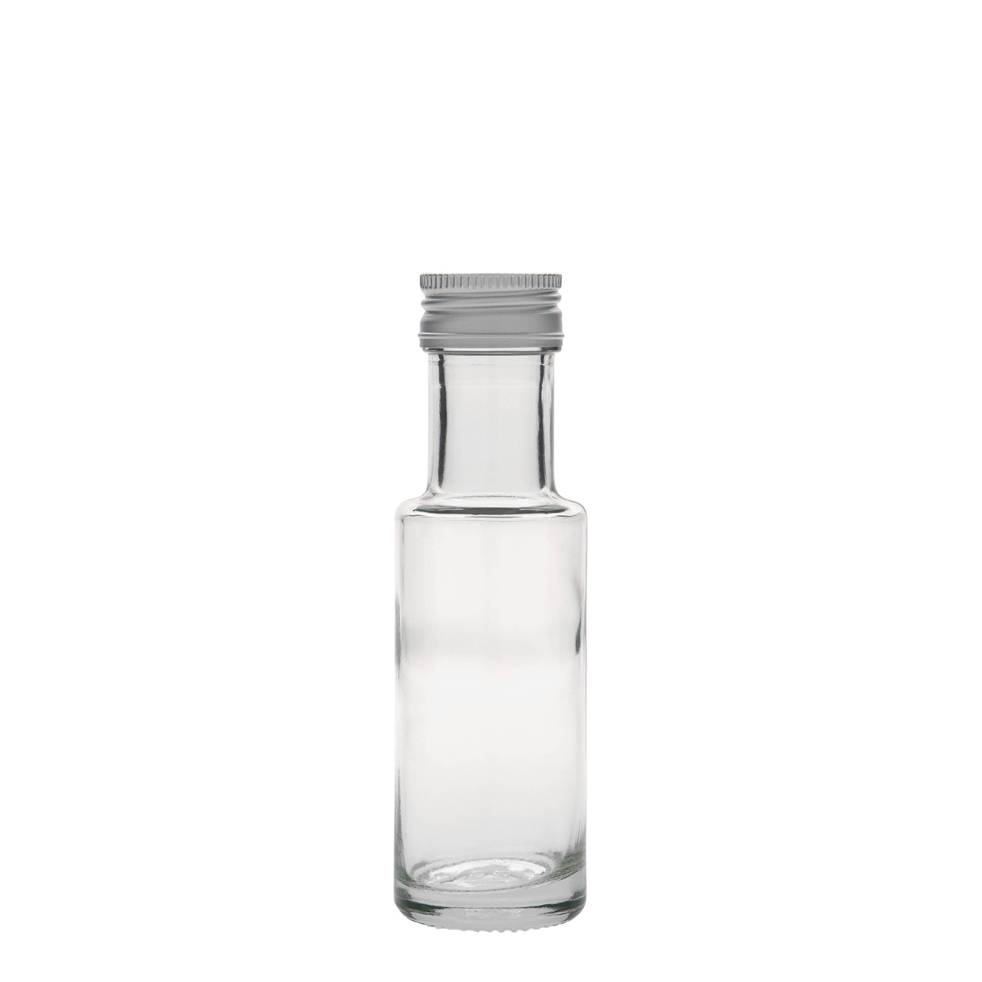 100 ml Glasflasche 'Dorica', Mündung: PP 31,5 100 ml Glasflasche 'Dorica', Mündung: PP 31,5