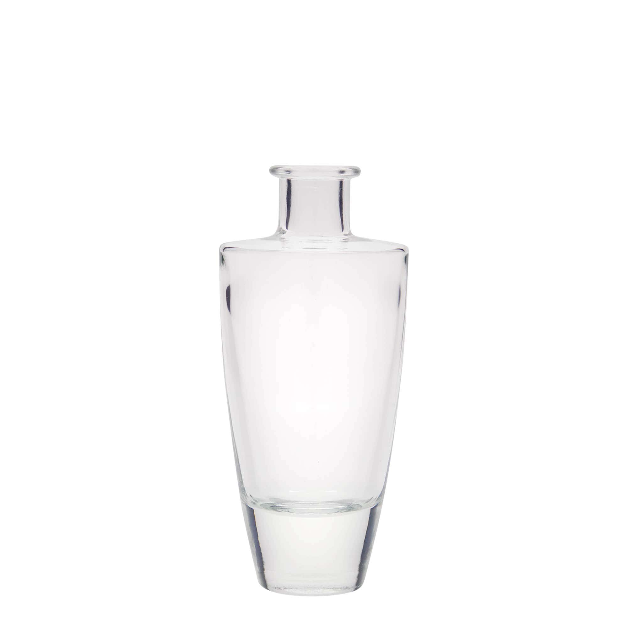 200 ml Glasflasche „Vanessa“, oval, Mündung: Kork