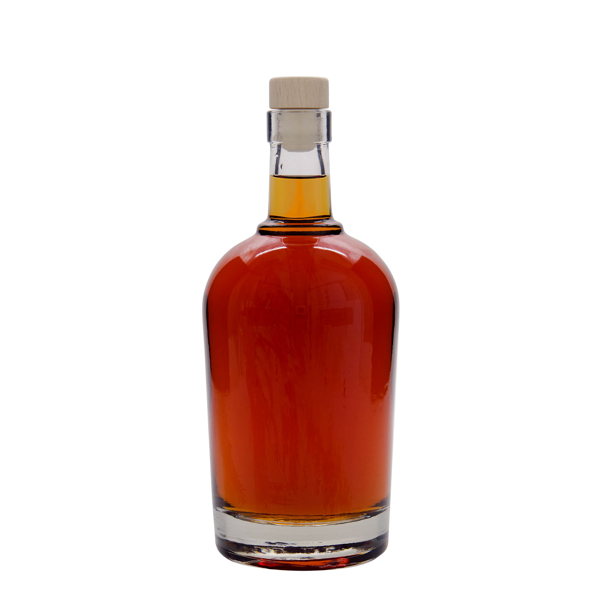 700 ml Glasflasche 'Amarillo', Mündung: Kork 700 ml Glasflasche 'Amarillo', Mündung: Kork