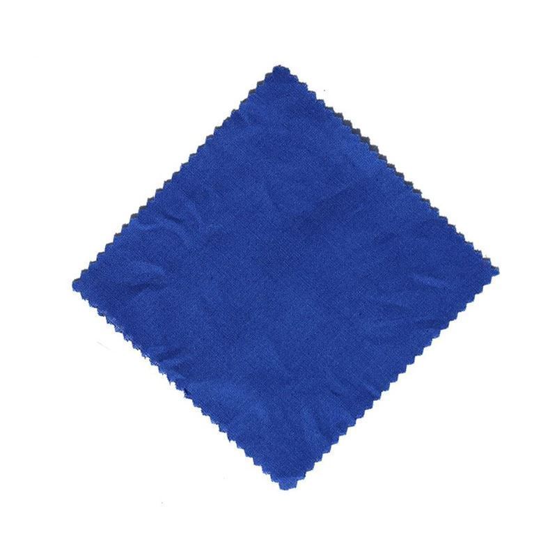 Stoffdeckchen 12x12, quadratisch, Textil, dunkelblau, Mündung. TO38-TO53