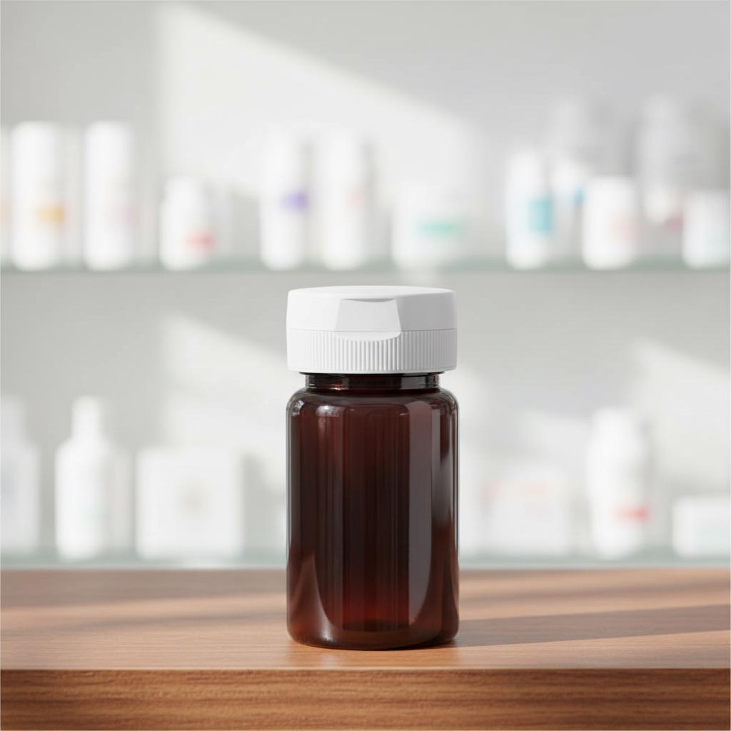 Schraubverschluss Klappscharnier, PP-Kunststoff, weiß, für Mündung: 38/400