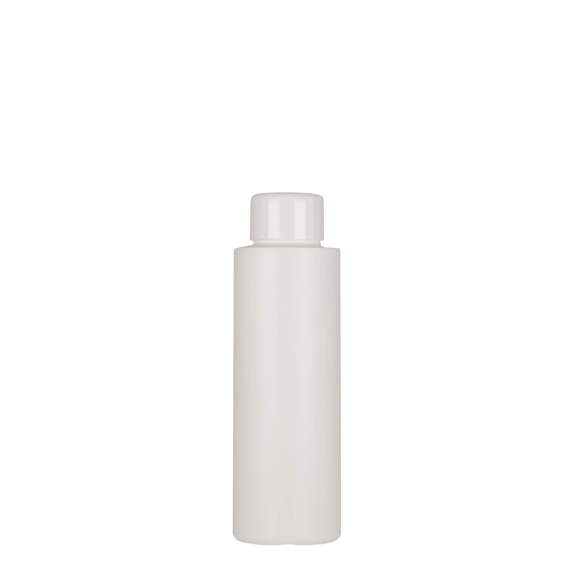 100 ml Kunststoffflasche 'Pipe', Green HDPE, weiß, Mündung: 24/410
