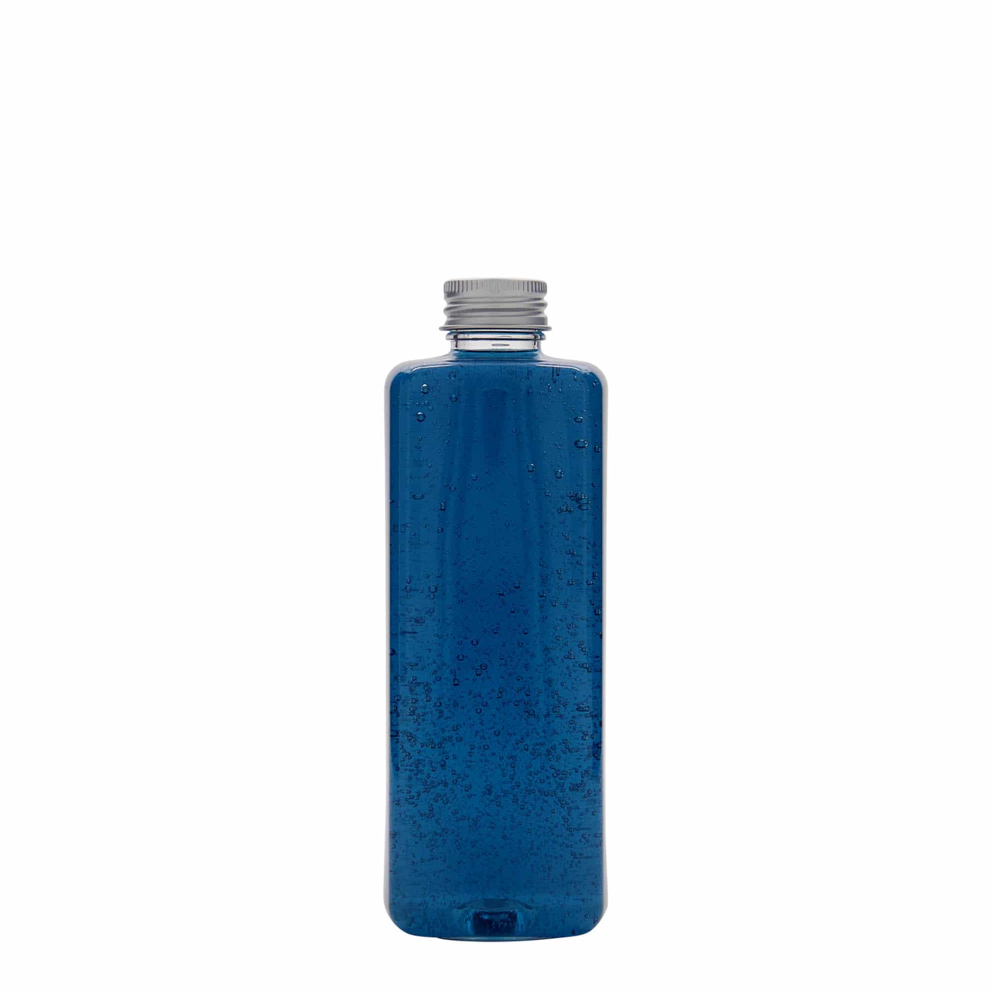 300 ml PET-Flasche 'Karl', quadratisch, Kunststoff, Mündung: GPI 24/410