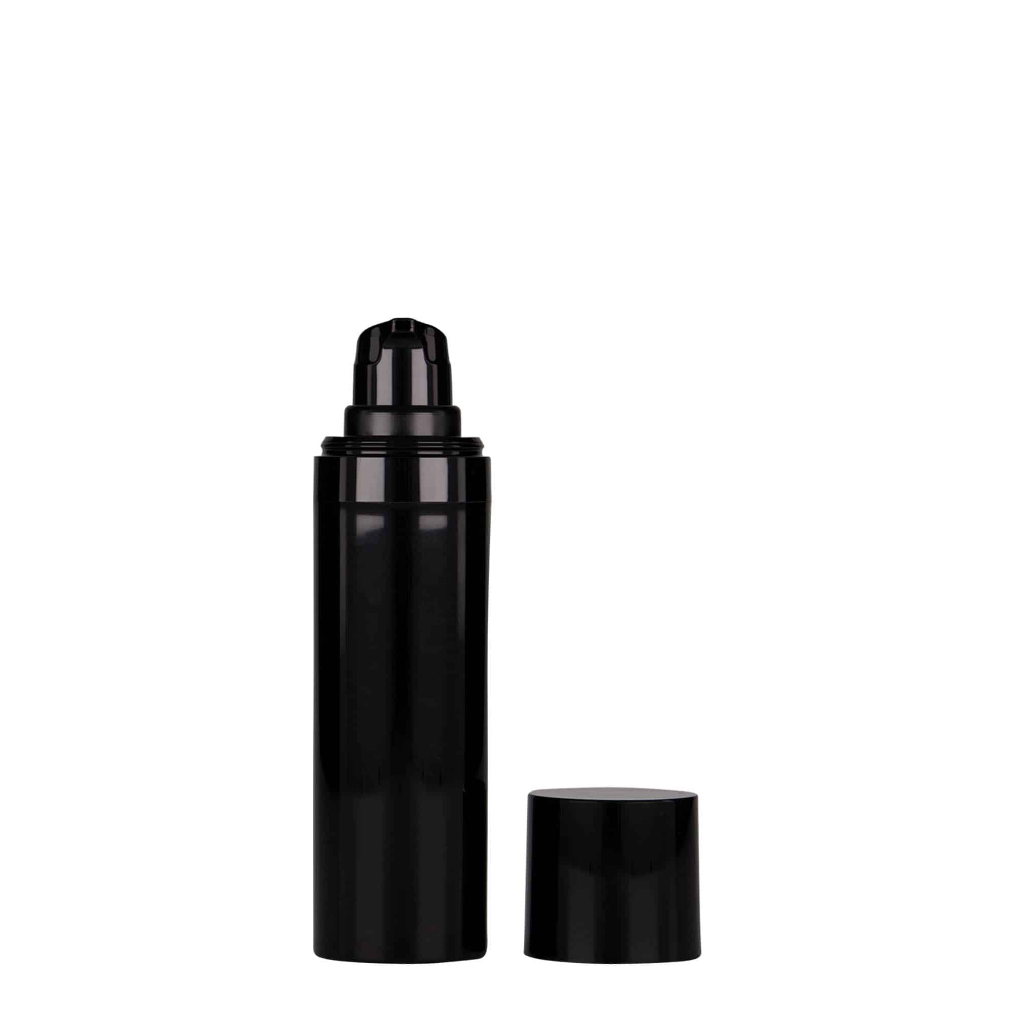 30 ml Airless Dispenser „Micro“, PP-Kunststoff, schwarz