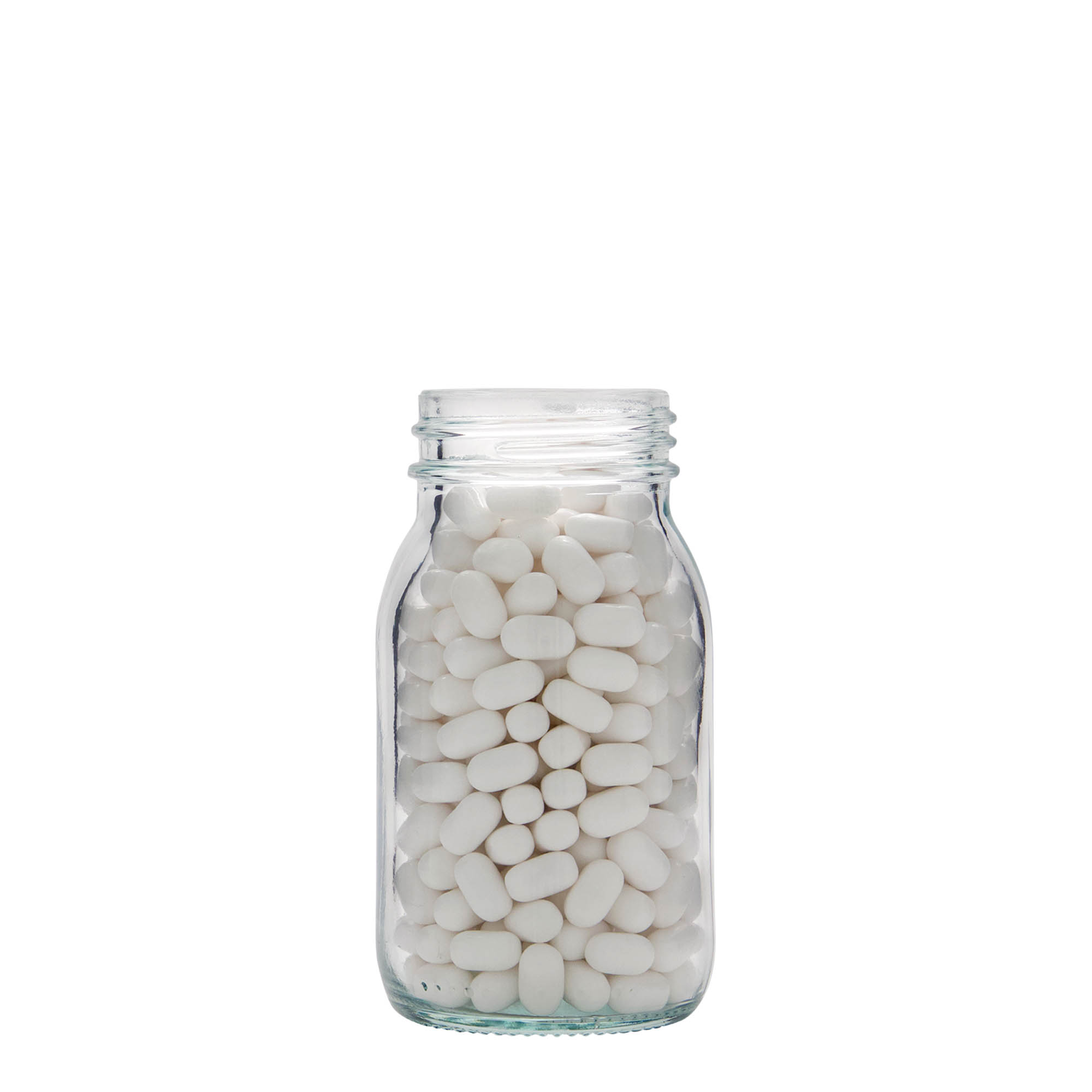 150 ml Weithalsglas, Mündung: DIN 45 150 ml Weithalsglas, Mündung: DIN 45