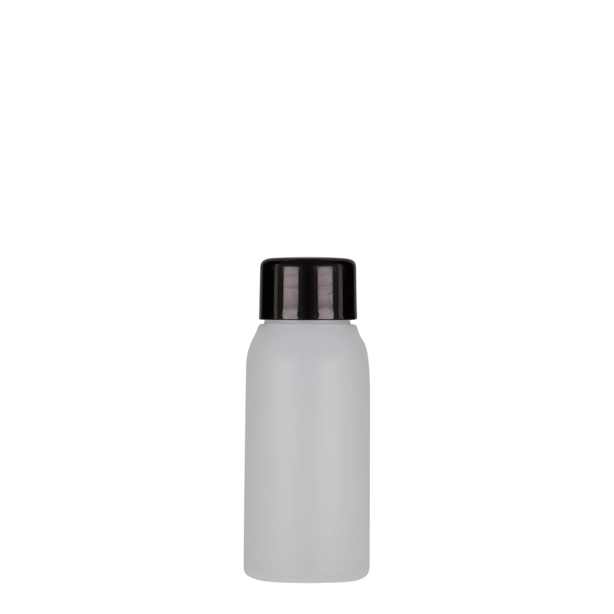 50 ml Kunststoffflasche 'Tuffy', HDPE, natur, Mündung: 24/410