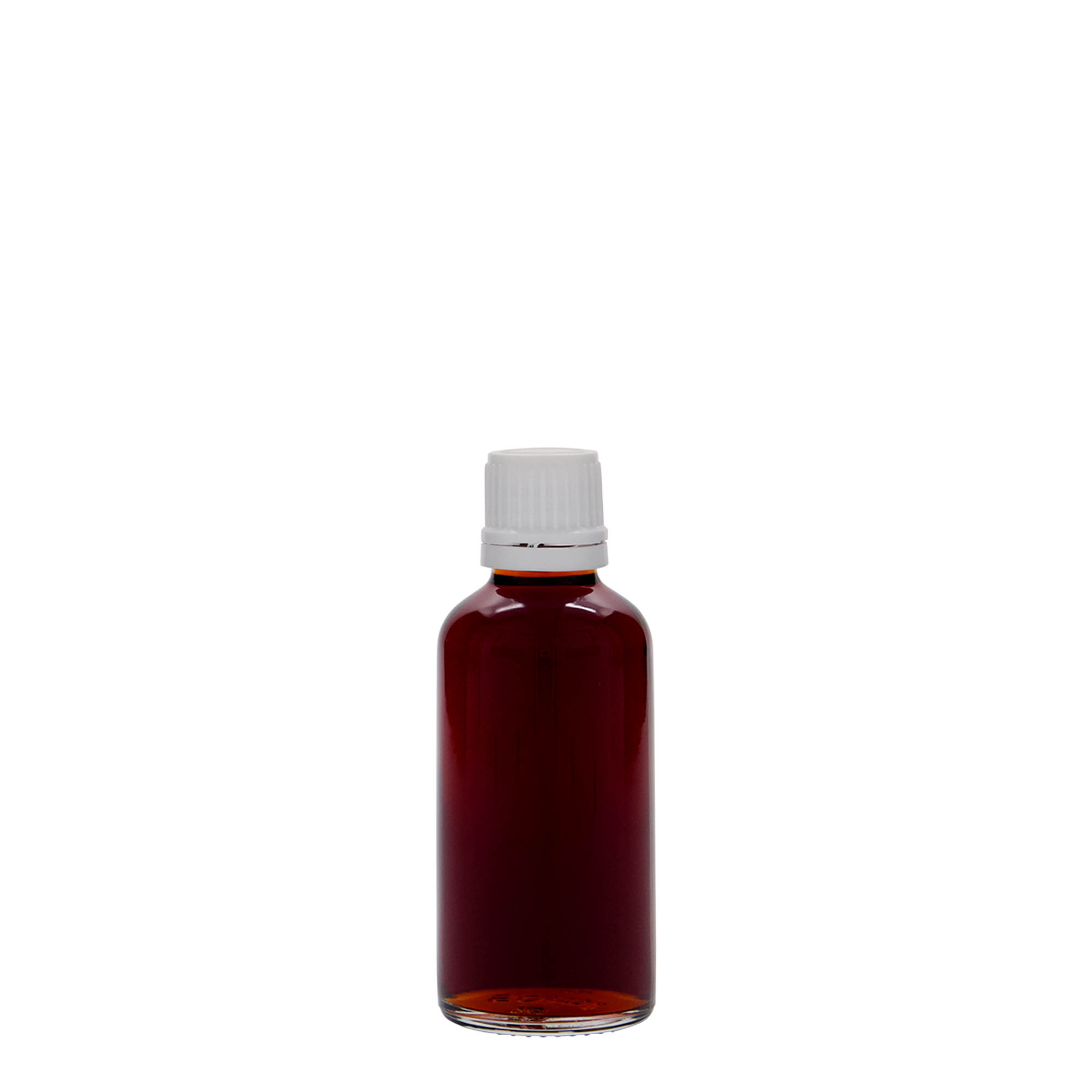 50 ml Medizinflasche, Glas, Mündung: DIN 18 50 ml Medizinflasche, Glas, Mündung: DIN 18