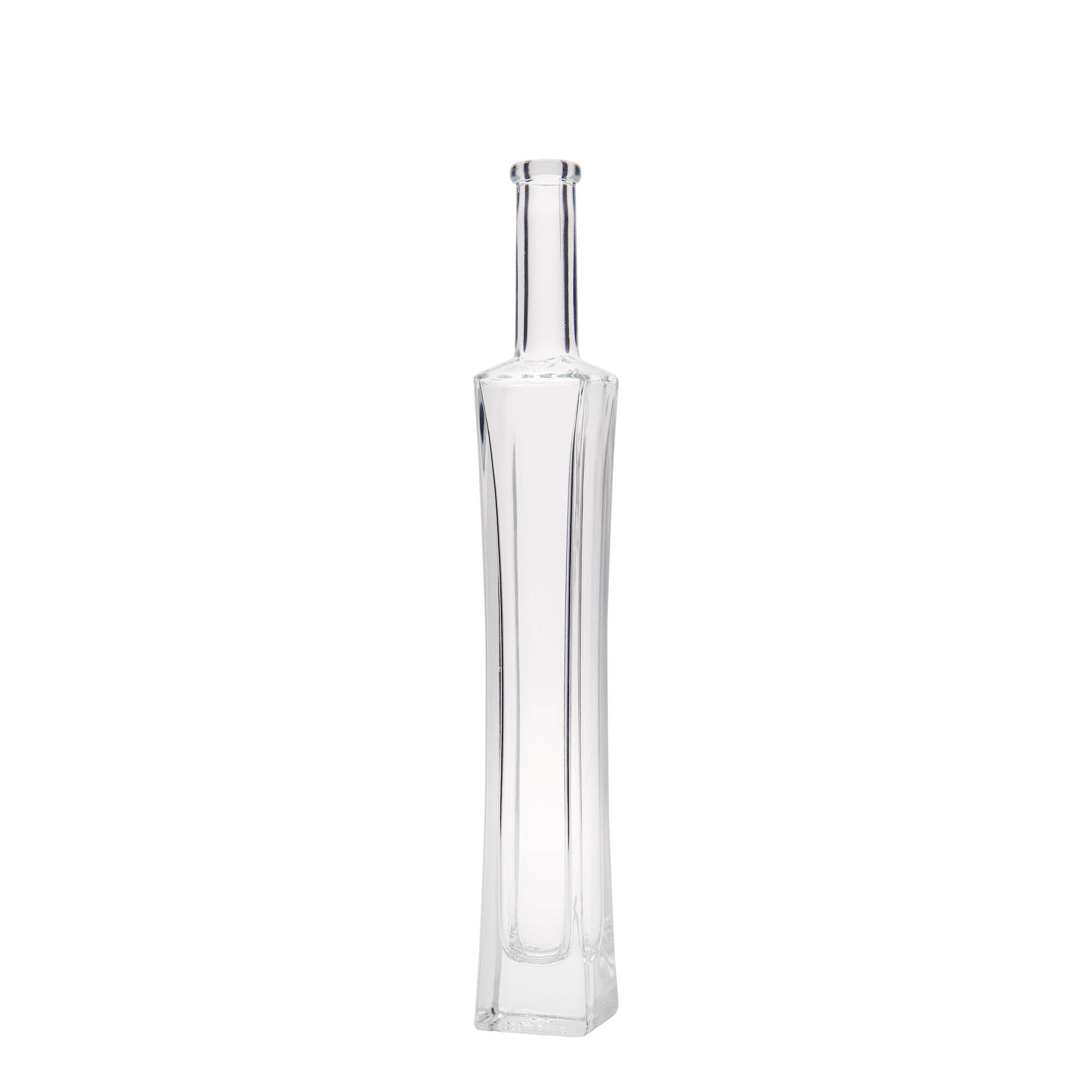100 ml Glasflasche „Koko“, quadratisch, Mündung: Kork
