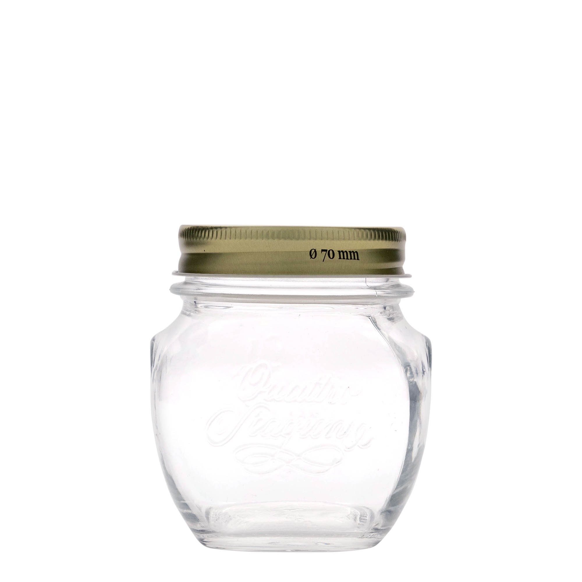 300 ml Schmuckglas „Quattro Stagioni“, Mündung: Schraubverschluss