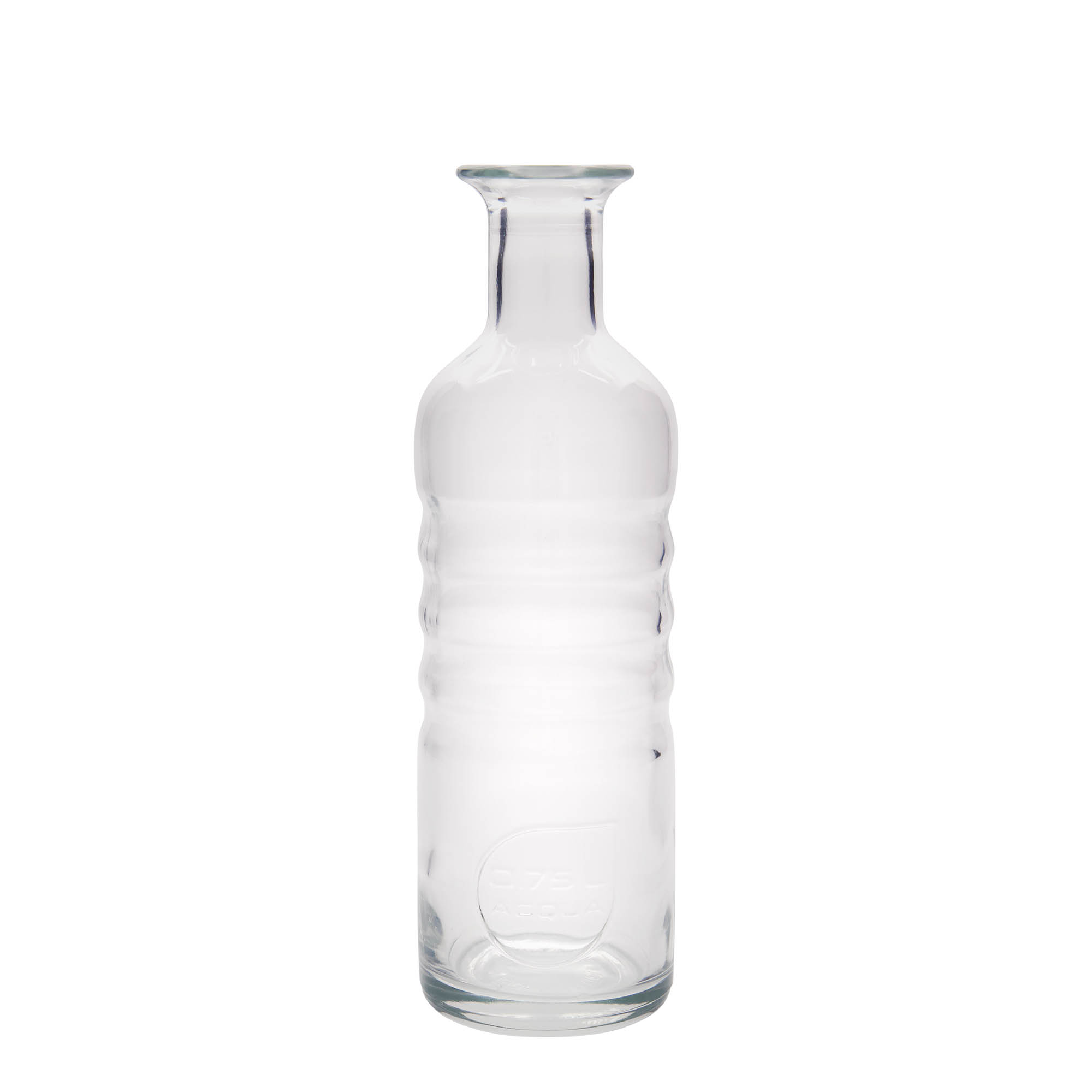 750 ml Glasflasche 'Optima Acqua', Mündung: Kork 750 ml Glasflasche 'Optima Acqua', Mündung: Kork