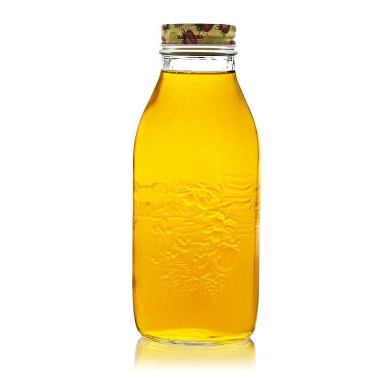 1.000 ml Glasflasche 'Quattro Stagioni Frutti', Mündung: Schraubverschluss