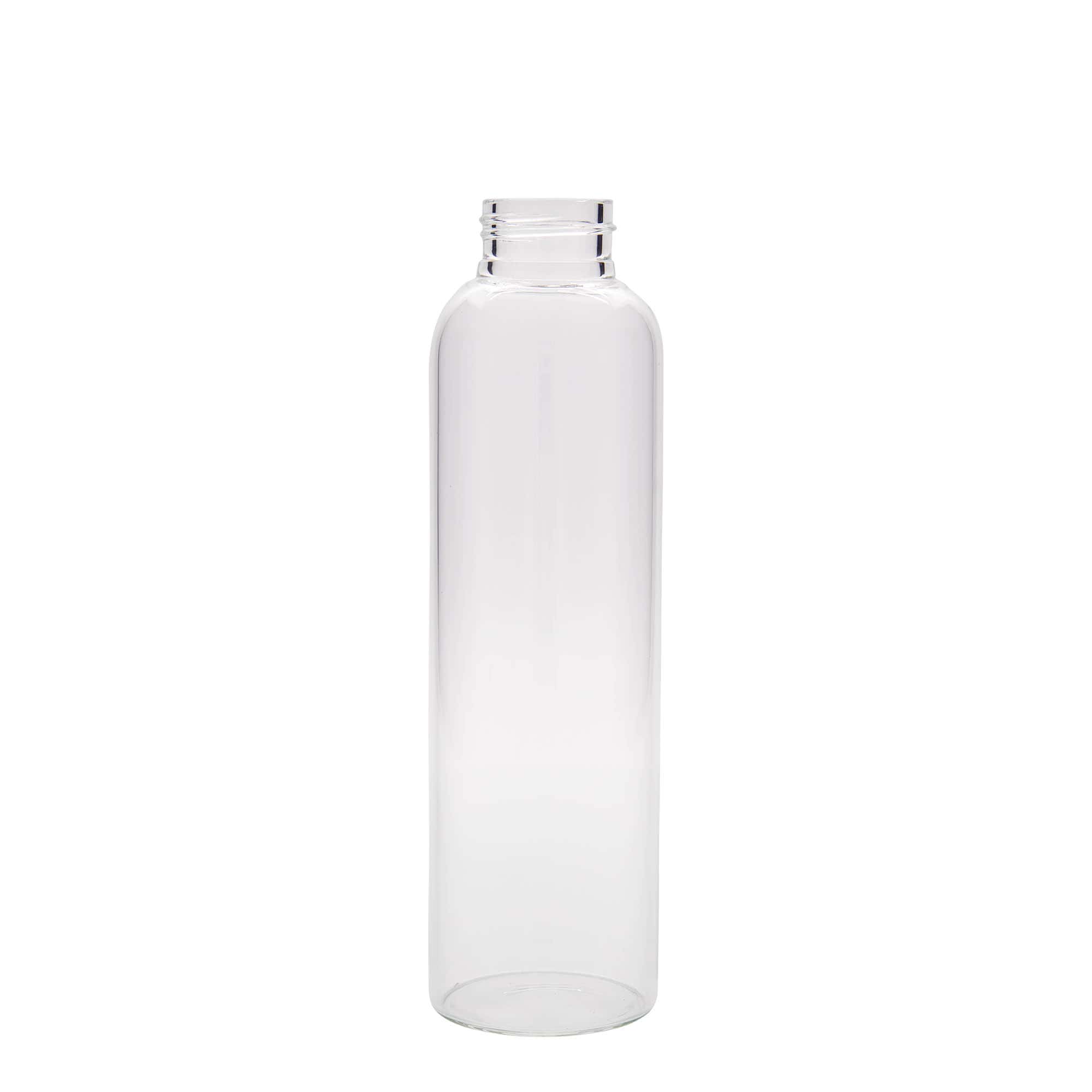500 ml Trinkflasche 'Perseus', Glas, Mündung: Schraubverschluss