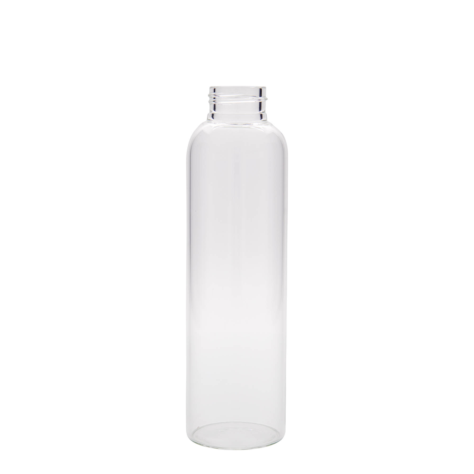 500 ml Trinkflasche 'Perseus', Glas, Mündung: Schraubverschluss