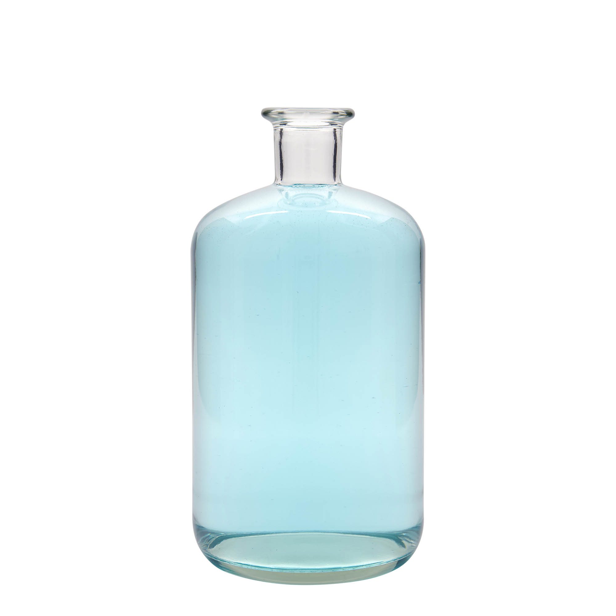 1.500 ml Glasflasche Apotheker, Mündung: Kork