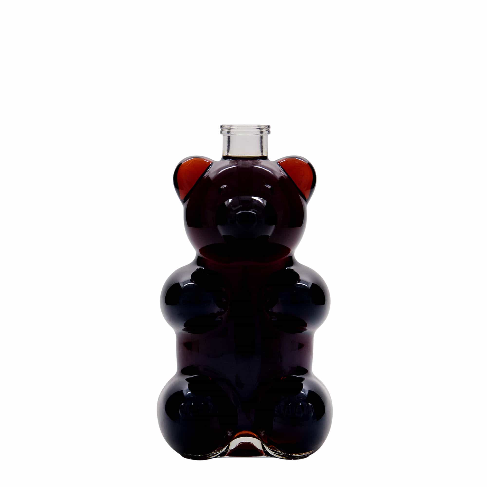350 ml Glasflasche 'Bär', Mündung: Kork