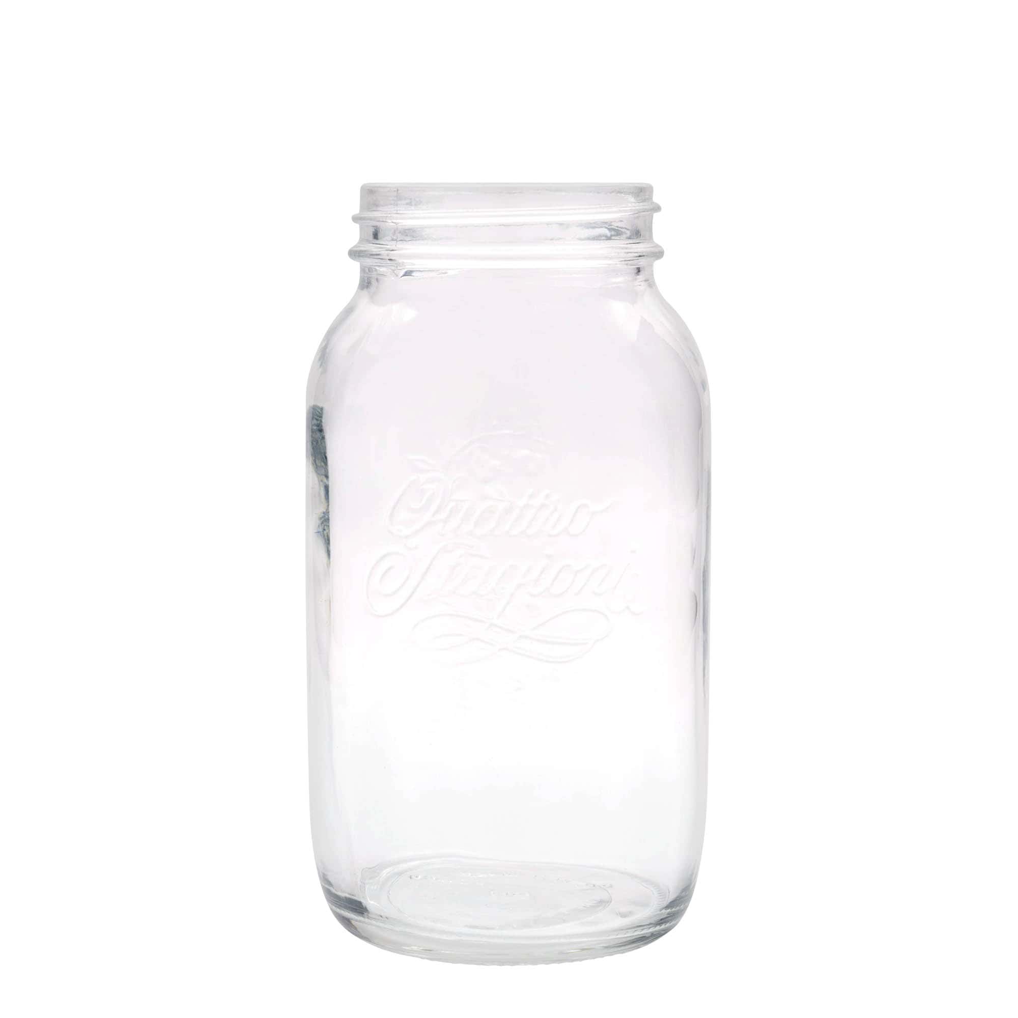 1.500 ml Glas 'Quattro Stagioni', Mündung: Schraubverschluss