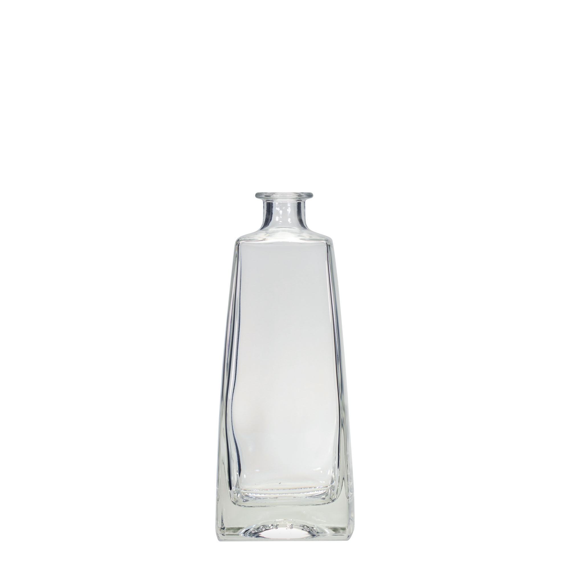 700 ml Glasflasche 'Timmy', rechteckig, Mündung: Kork 700 ml Glasflasche 'Timmy', rechteckig, Mündung: Kork