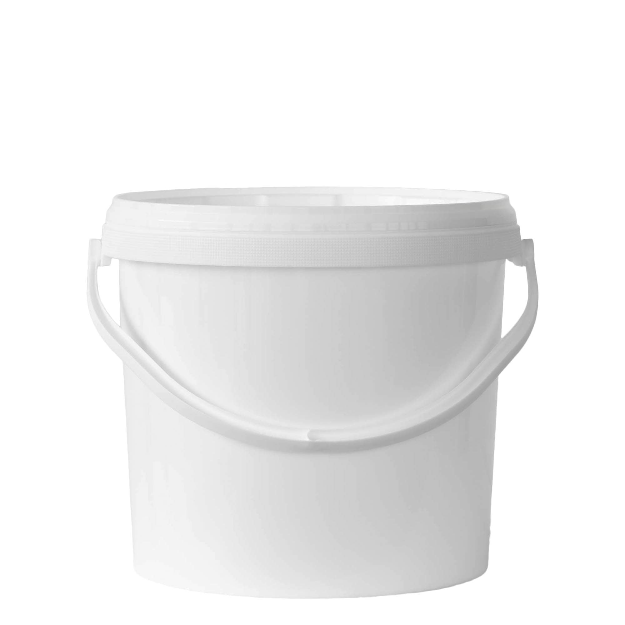 12,5 l Eimer, PP-Kunststoff, weiß
