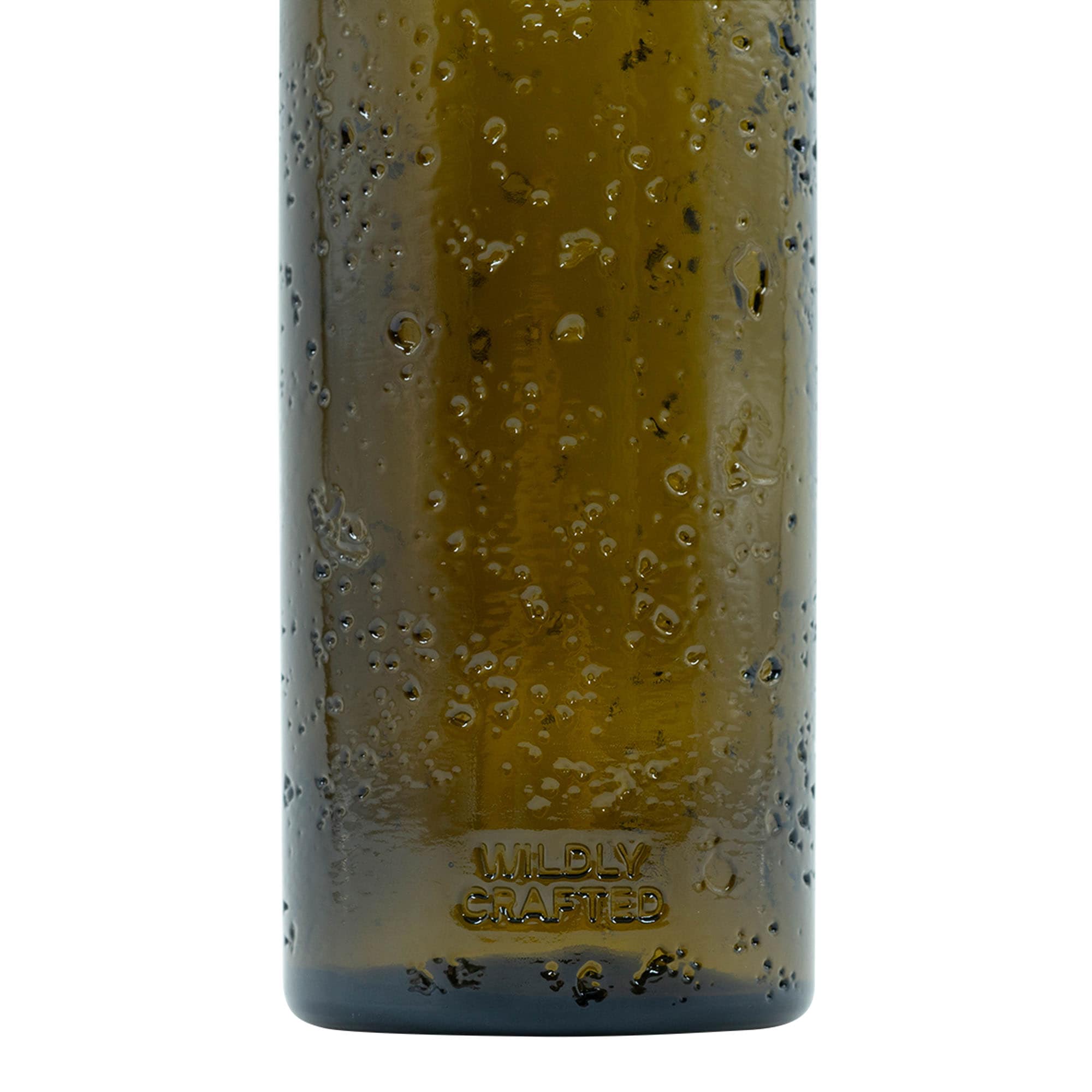 500 ml Wildly Crafted Glasflasche „Bobber Jr“, braun, Mündung: Kork