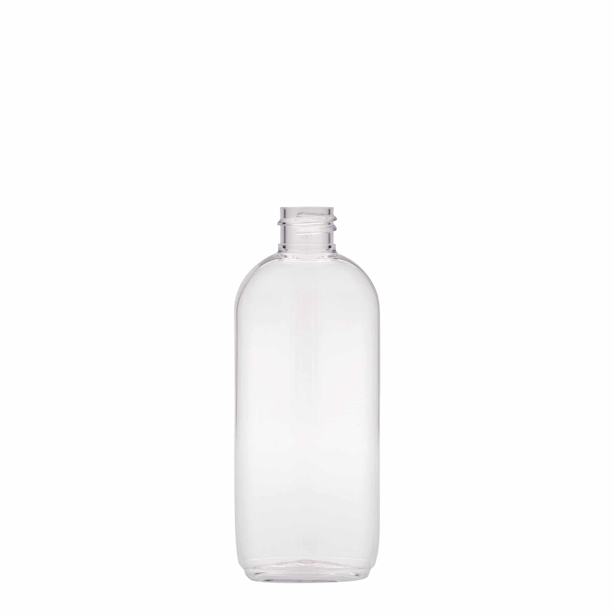 100 ml PET-Flasche 'Iris', oval, Kunststoff, Mündung: 20/410