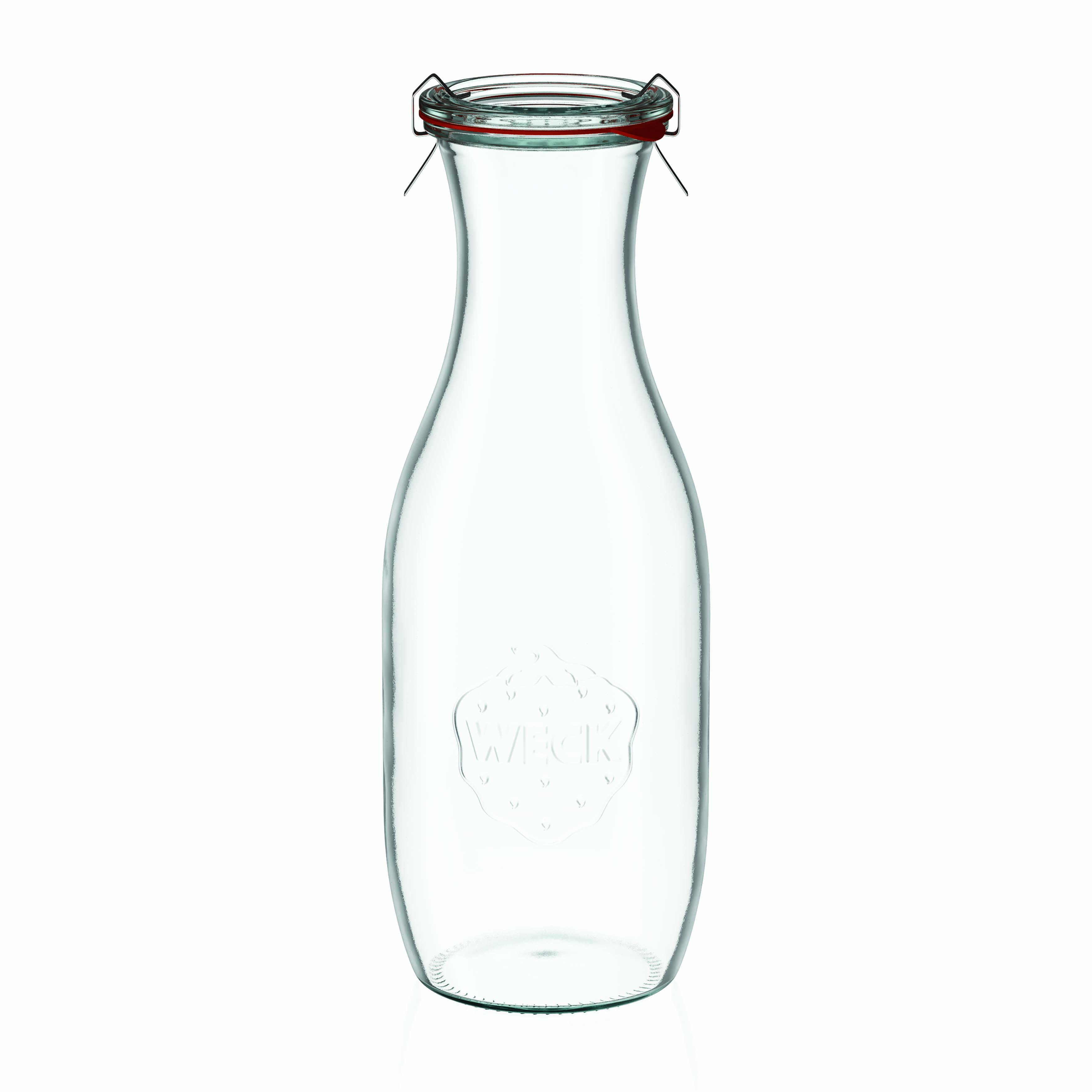 1.000 ml WECK-Saftflasche, Mündung: Rundrand 1.000 ml WECK-Saftflasche, Mündung: Rundrand