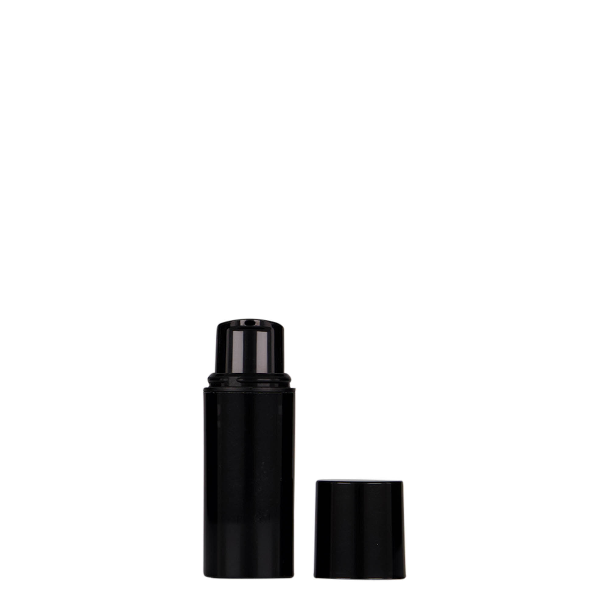 5 ml Airless Dispenser 'Nano', PP-Kunststoff, schwarz