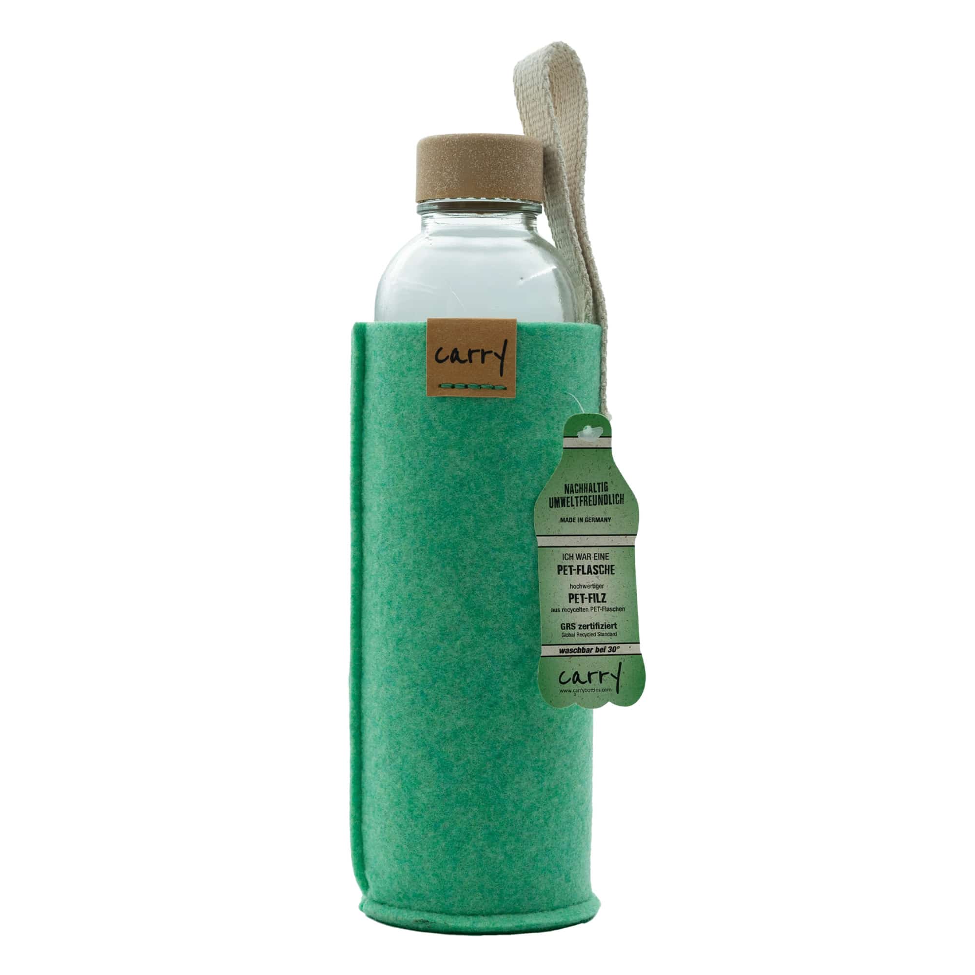 CARRY Sleeve, Textil, mintgrün CARRY Sleeve, Textil, mintgrün