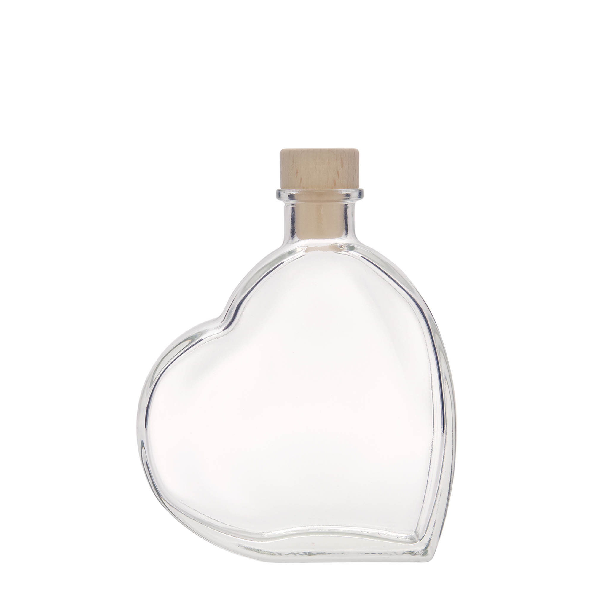 200 ml Glasflasche 'Passion', Mündung: Kork 200 ml Glasflasche 'Passion', Mündung: Kork