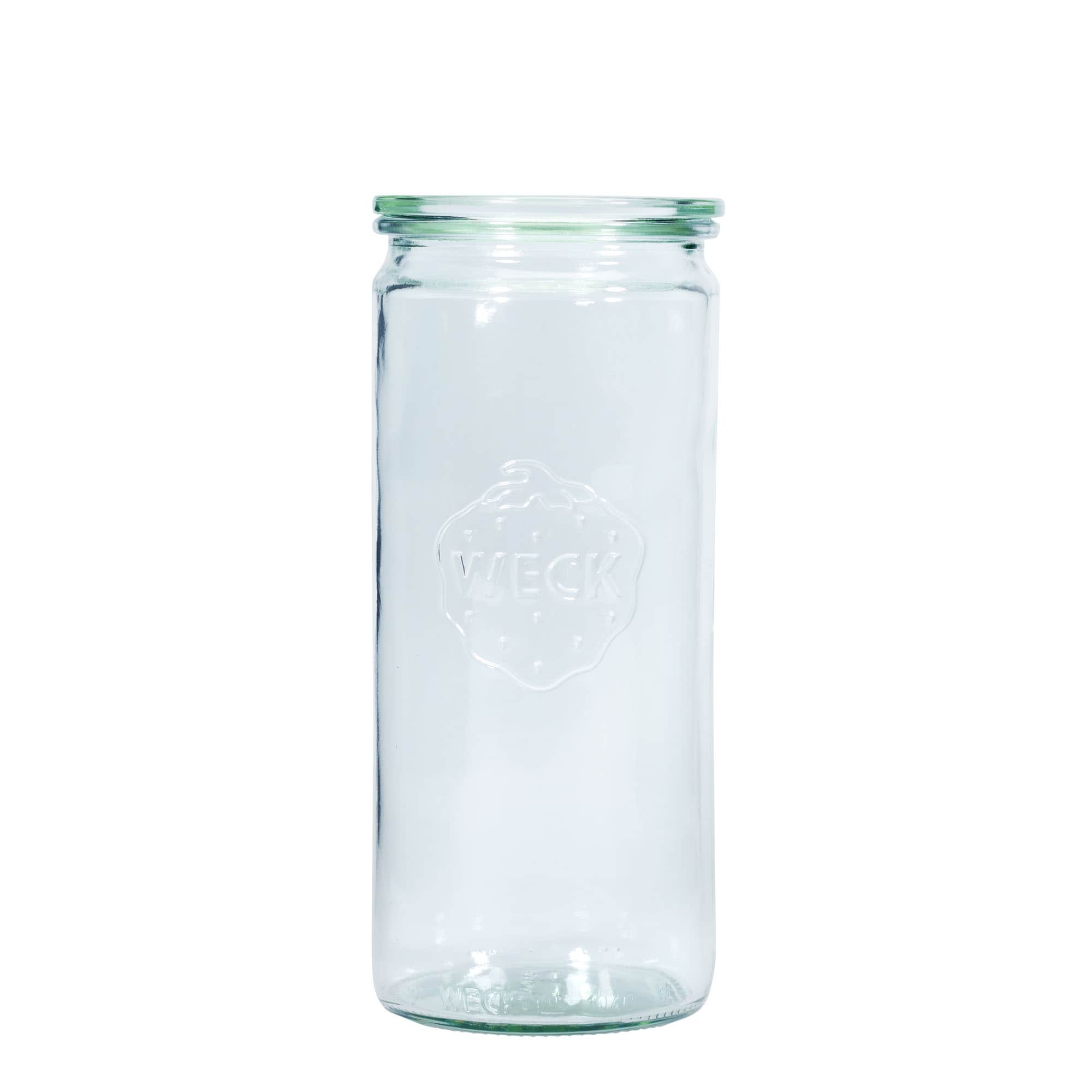 1.040 ml WECK-Zylinderglas, Mündung: Rundrand