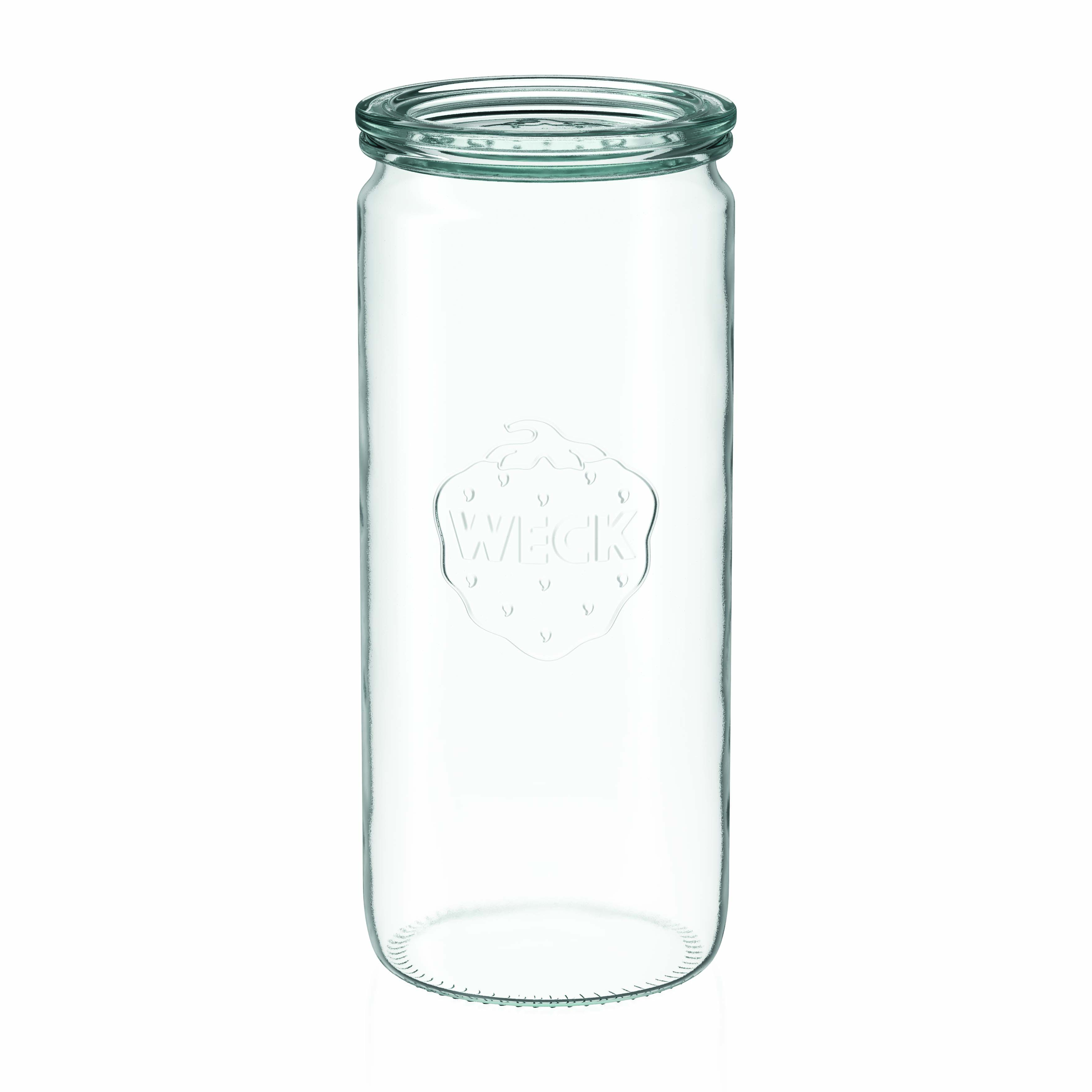 1.040 ml WECK-Zylinderglas, Mündung: Rundrand