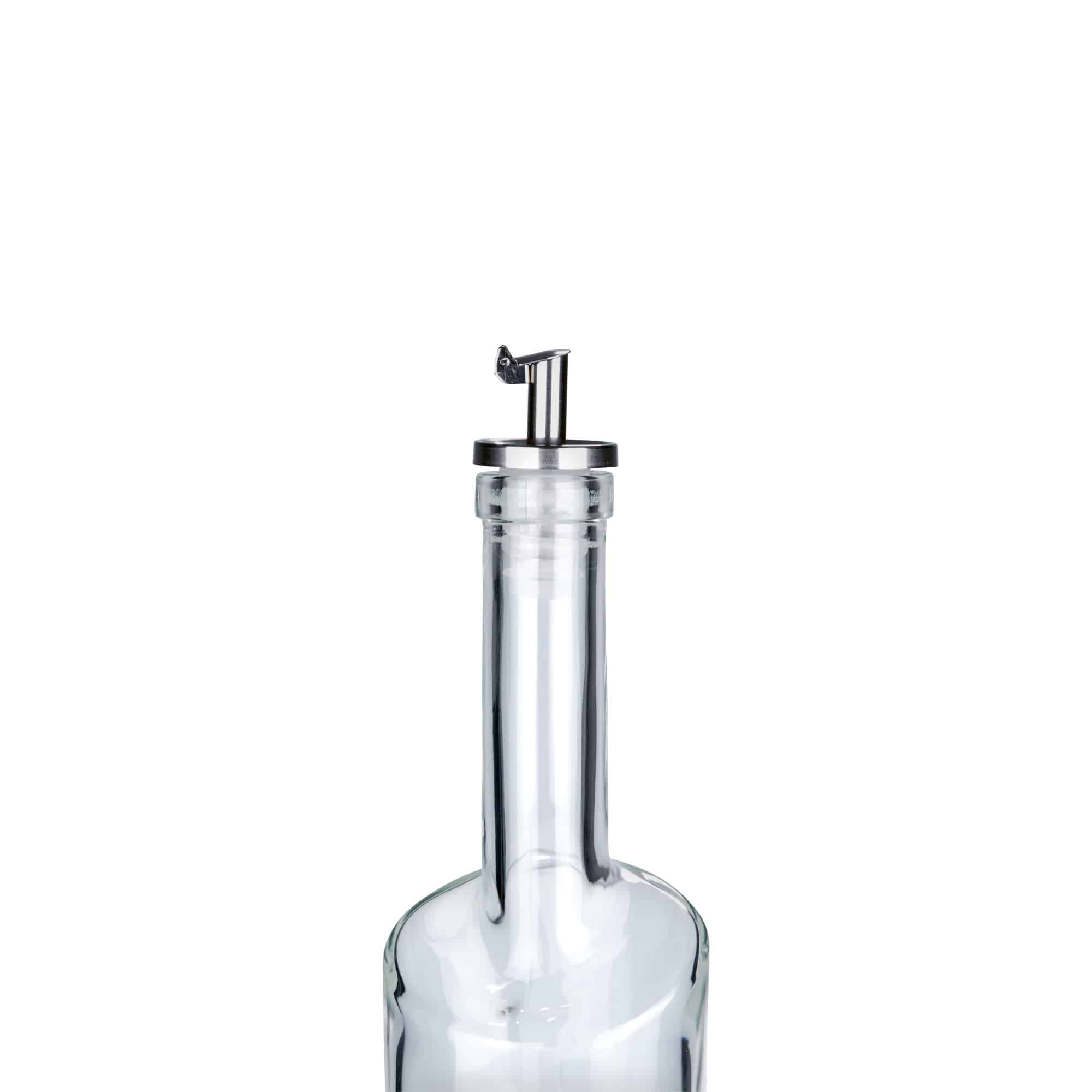 Ausgießer Inox Essig, Edelstahl, silber