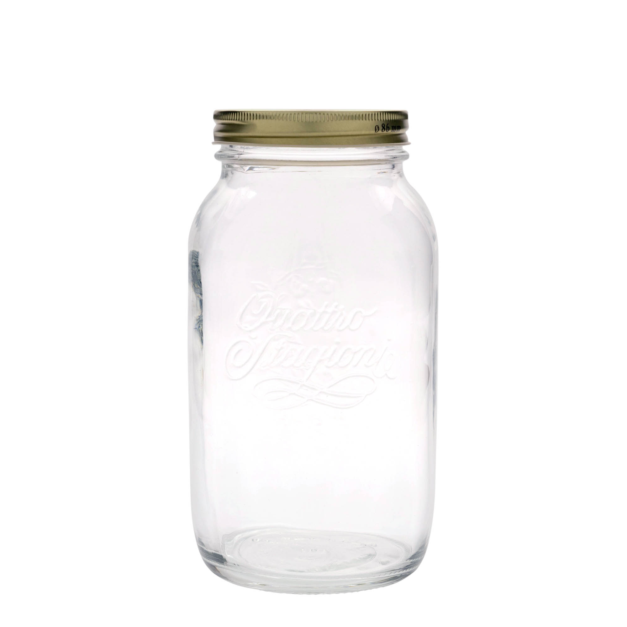 1.500 ml Glas „Quattro Stagioni“, Mündung: Schraubverschluss