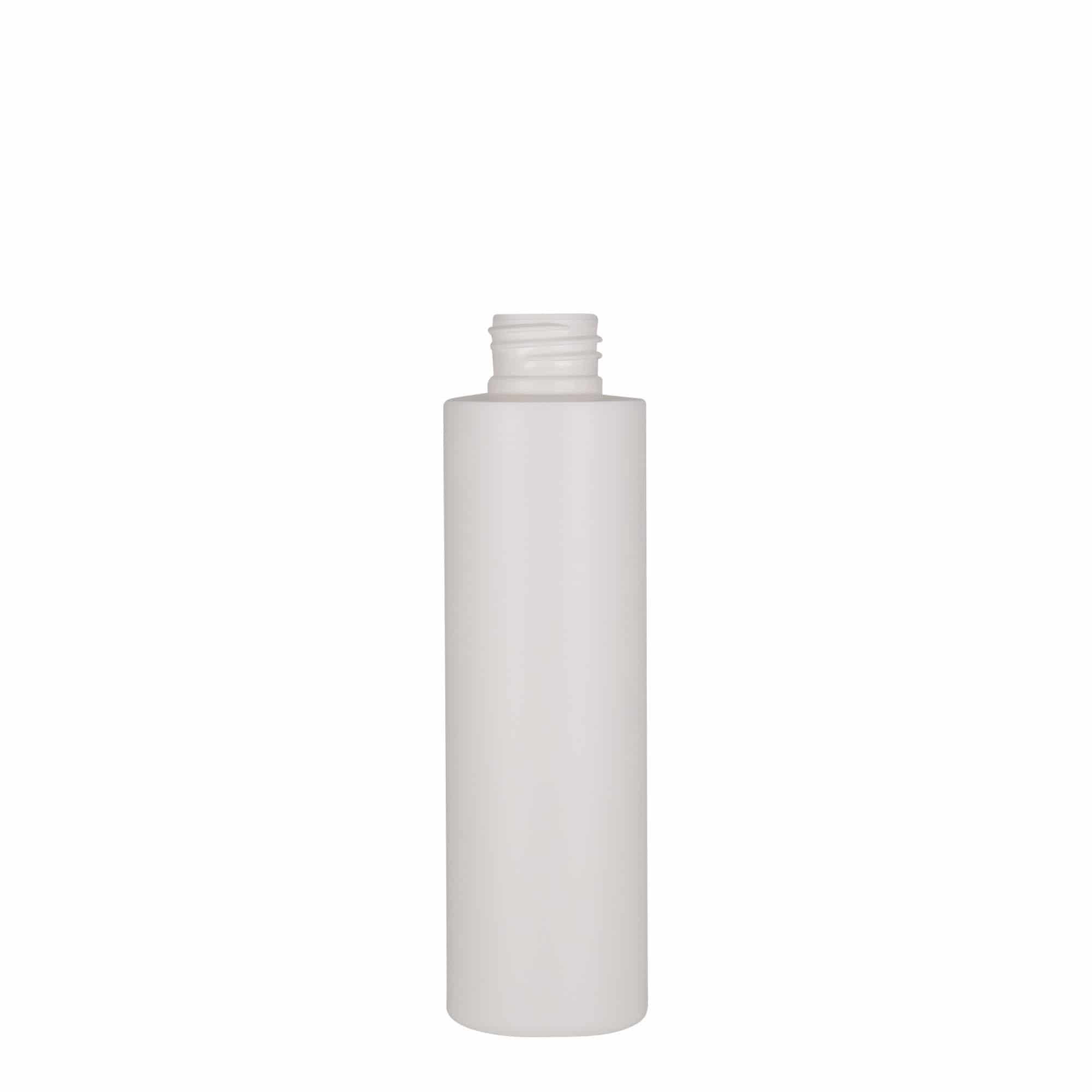 150 ml Kunststoffflasche 'Pipe', HDPE, weiß, Mündung: 24/410