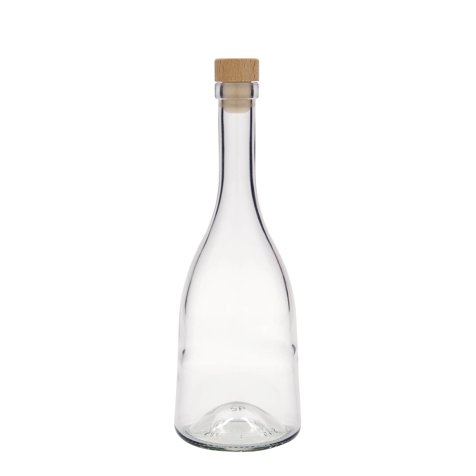 500 ml Glasflasche 'Rustica speciale speciale', Mündung: Kork
