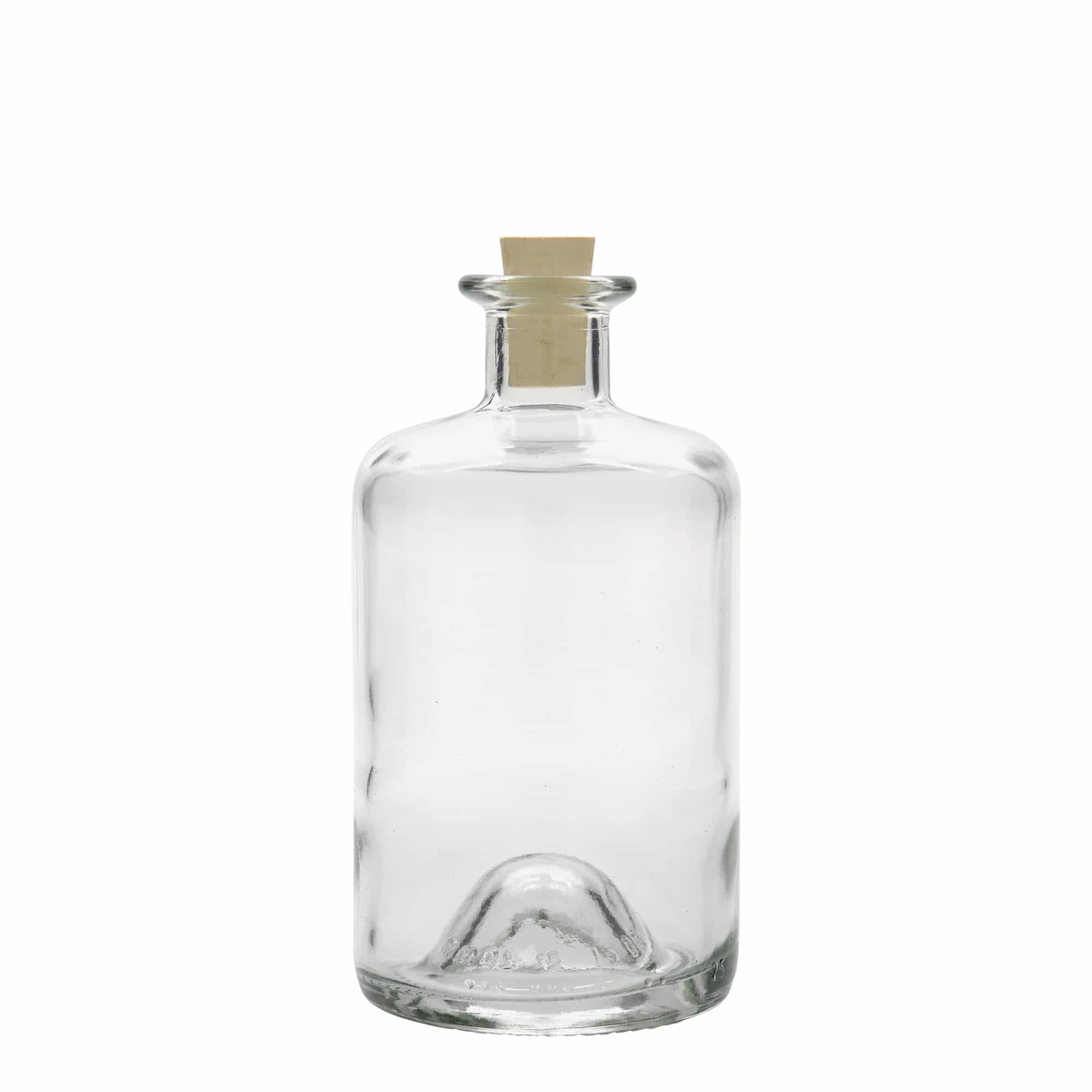 500 ml Glasflasche Apotheker, Mündung: Kork