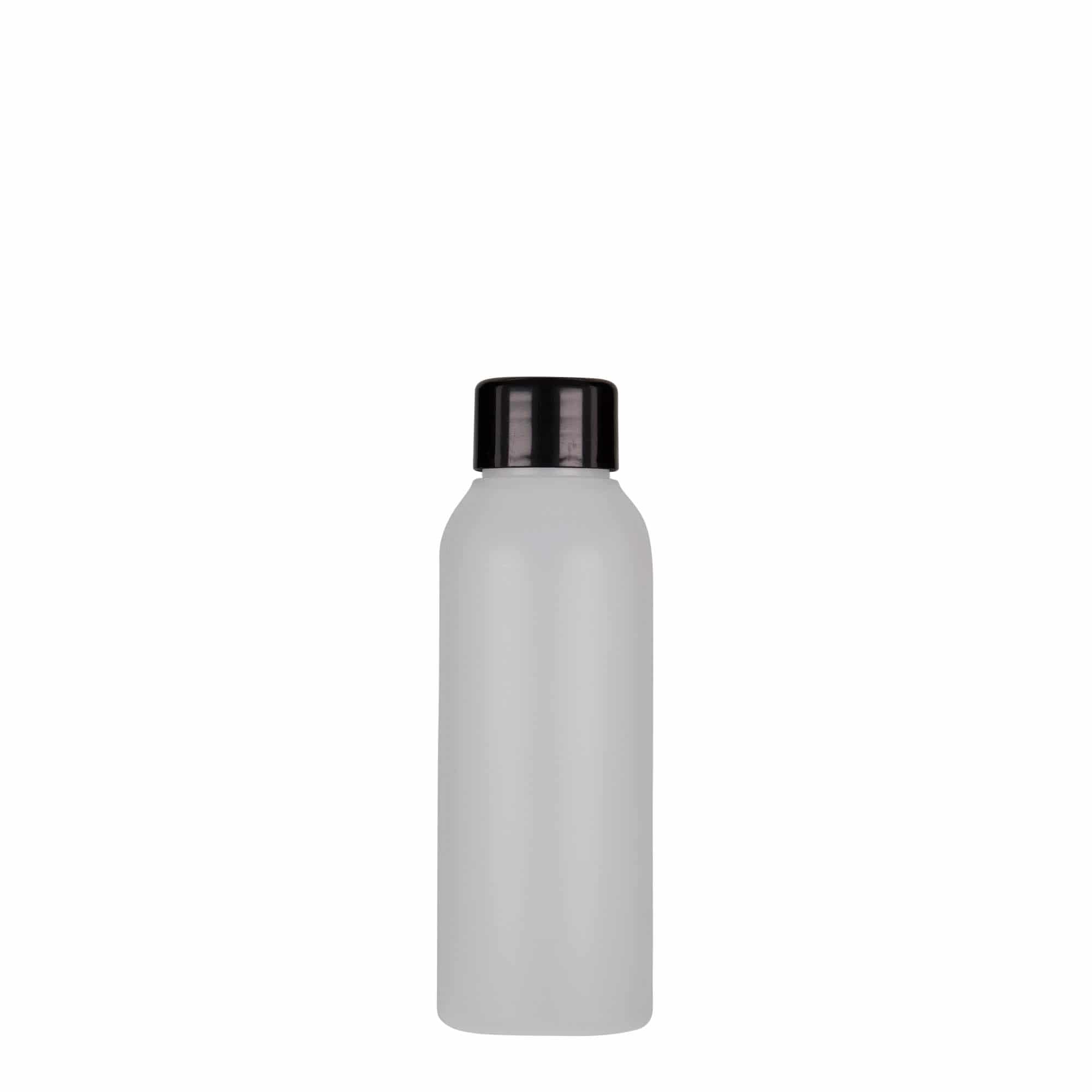 100 ml Kunststoffflasche 'Tuffy', HDPE, natur, Mündung: 24/410