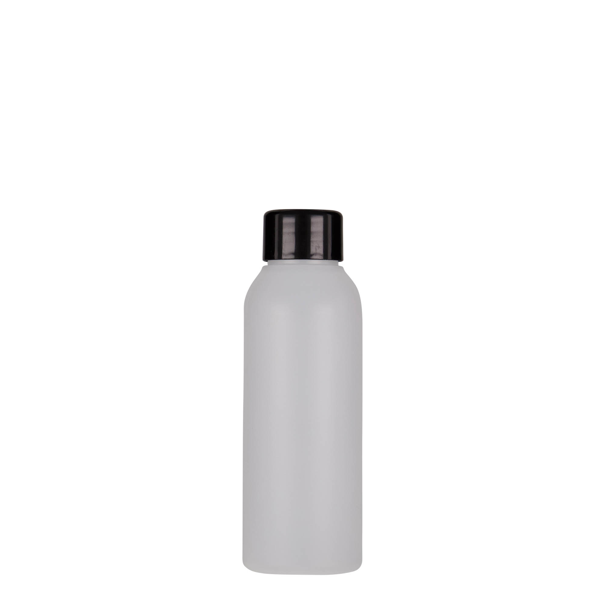 100 ml Kunststoffflasche „Tuffy“, HDPE, natur, Mündung:  24/410