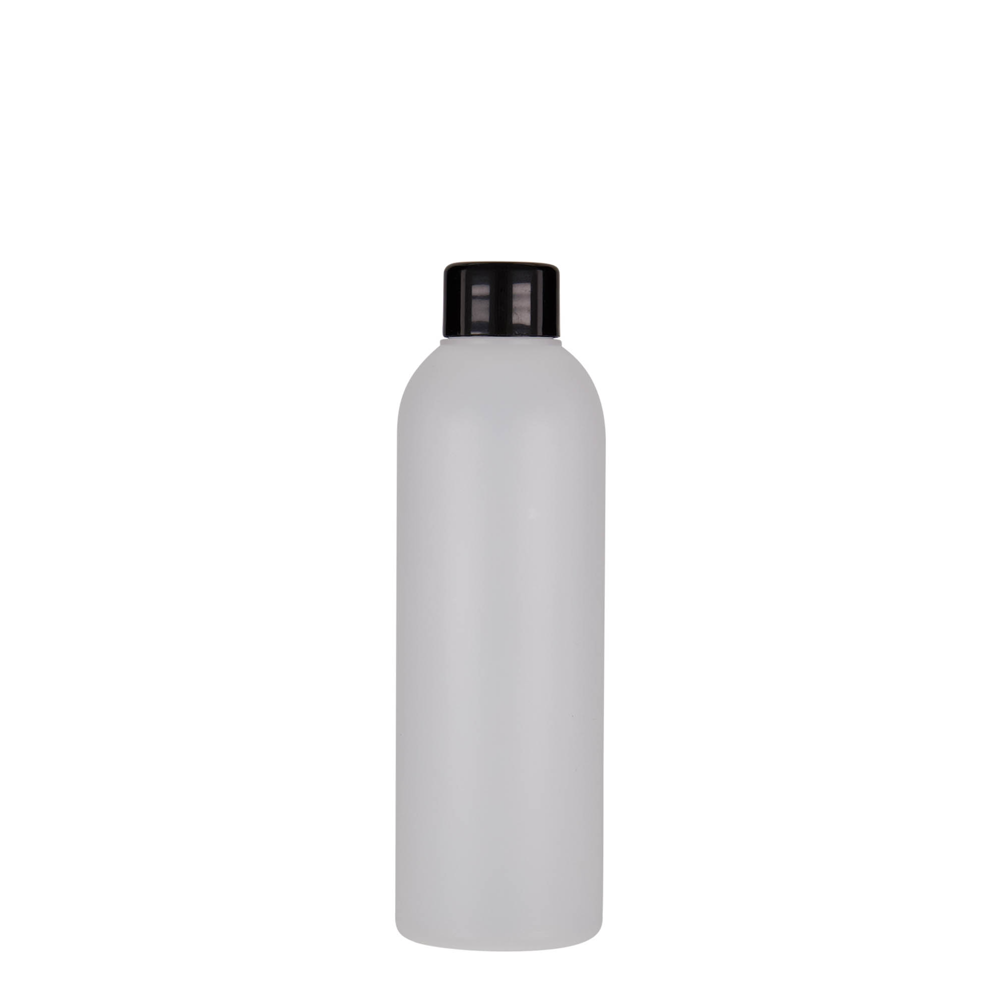 200 ml Kunststoffflasche „Tuffy“, HDPE, natur, Mündung:  24/410