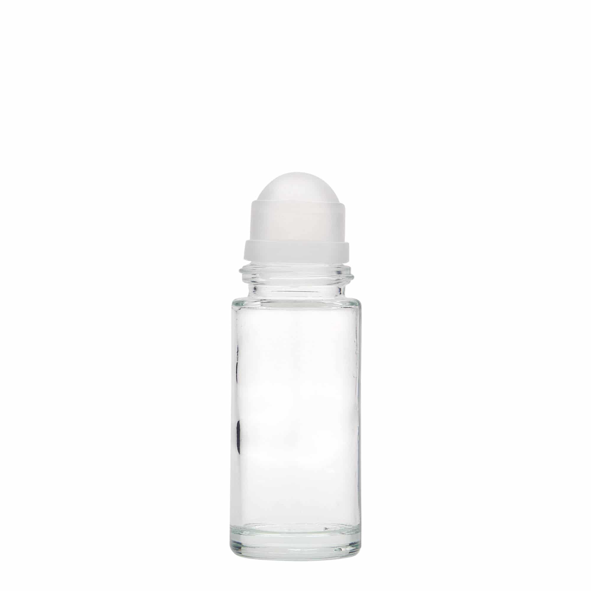 50 ml Roll-On-Flasche, Glas, Mündung: Schraubverschluss
