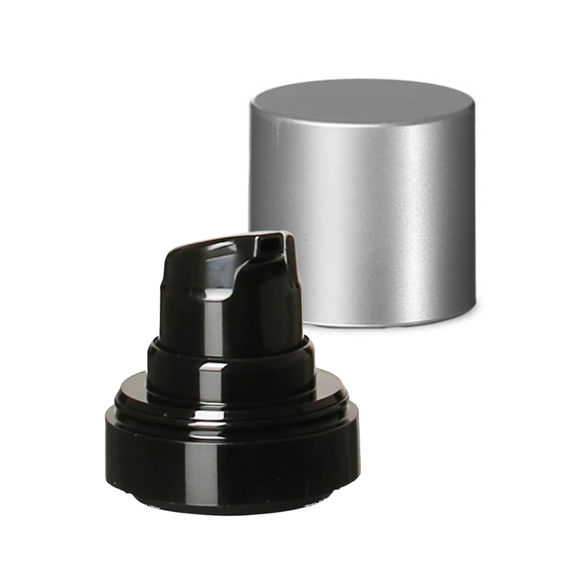 Airless Dispenser Pumpkopf „Micro“, PP-Kunststoff, schwarz