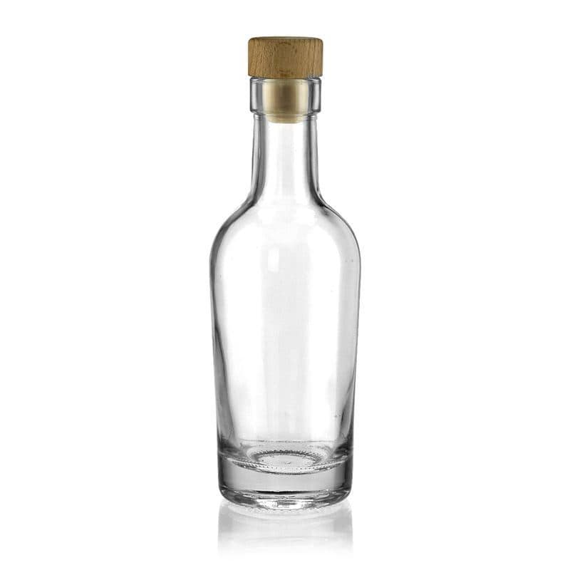 200 ml Glasflasche 'Pepe', Mündung: Kork