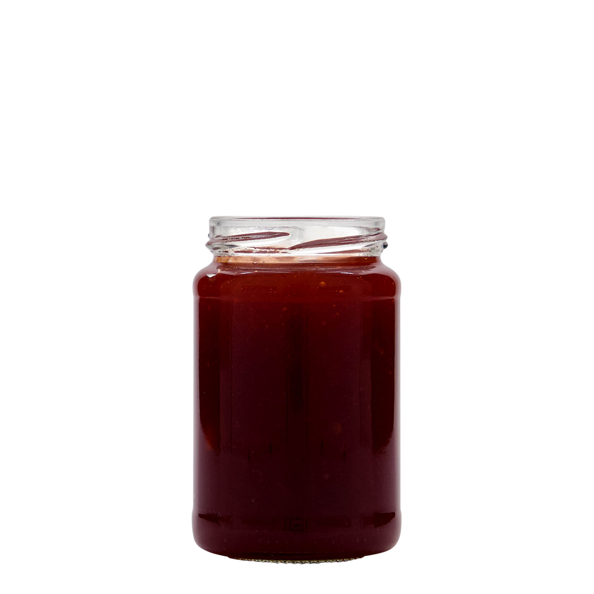 225 ml hohes Rundglas, Mündung: Twist-off (TO 58)