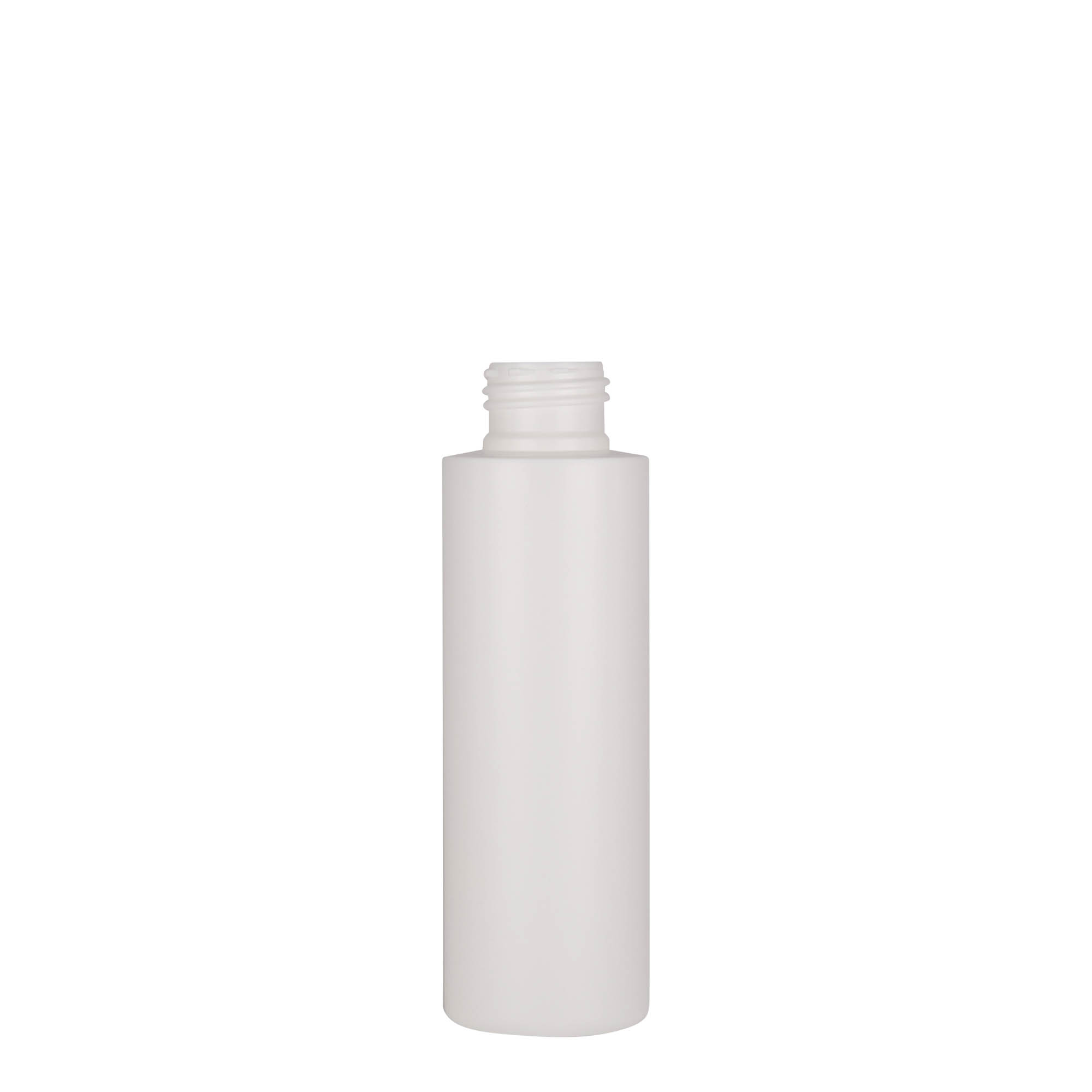 100 ml Kunststoffflasche 'Pipe', HDPE, weiß, Mündung: 24/410 100 ml Kunststoffflasche 'Pipe', HDPE, weiß, Mündung: 24/410