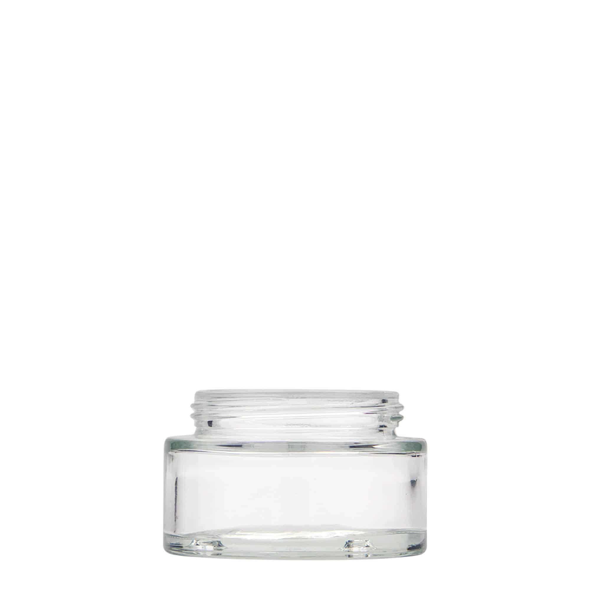 50 ml Tiegel 'Clear Edition', Glas, Mündung: Schraubverschluss 50 ml Tiegel 'Clear Edition', Glas, Mündung: Schraubverschluss