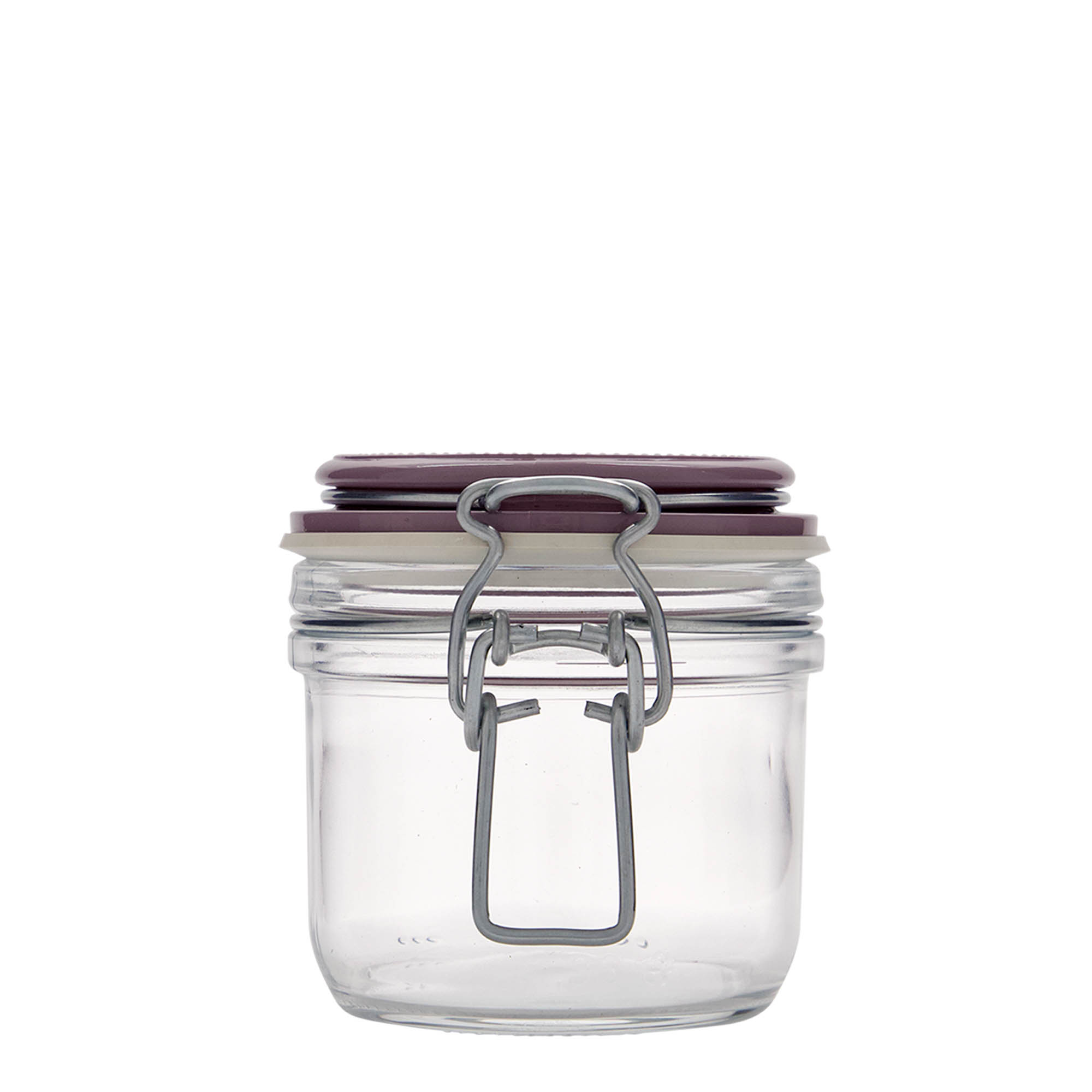 200 ml Drahtbügelglas 'Fido', violett, Mündung: Drahtbügelverschluss 200 ml Drahtbügelglas 'Fido', violett, Mündung: Drahtbügelverschluss