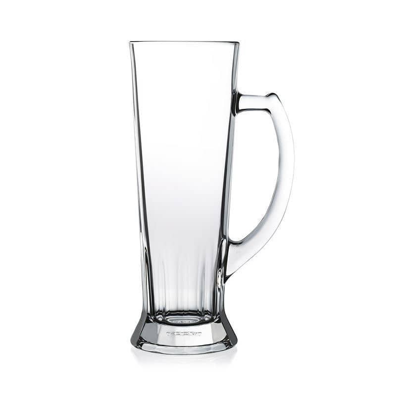 500 ml Bierkrug 'Trapez', Glas