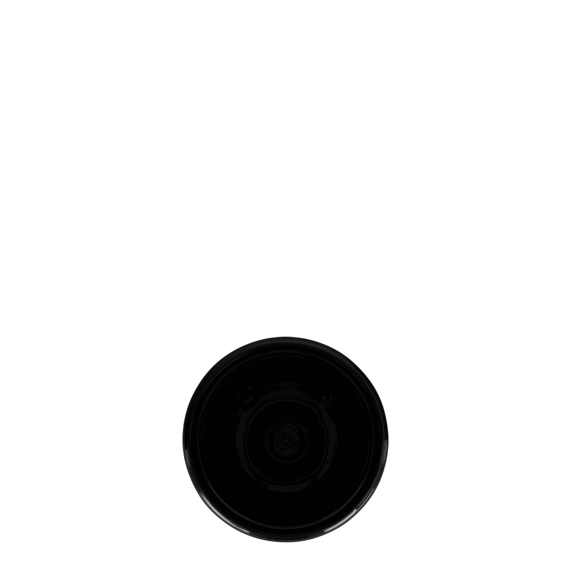 500 ml PET-Dose 'Isabella', schwarz, Mündung: 100/400