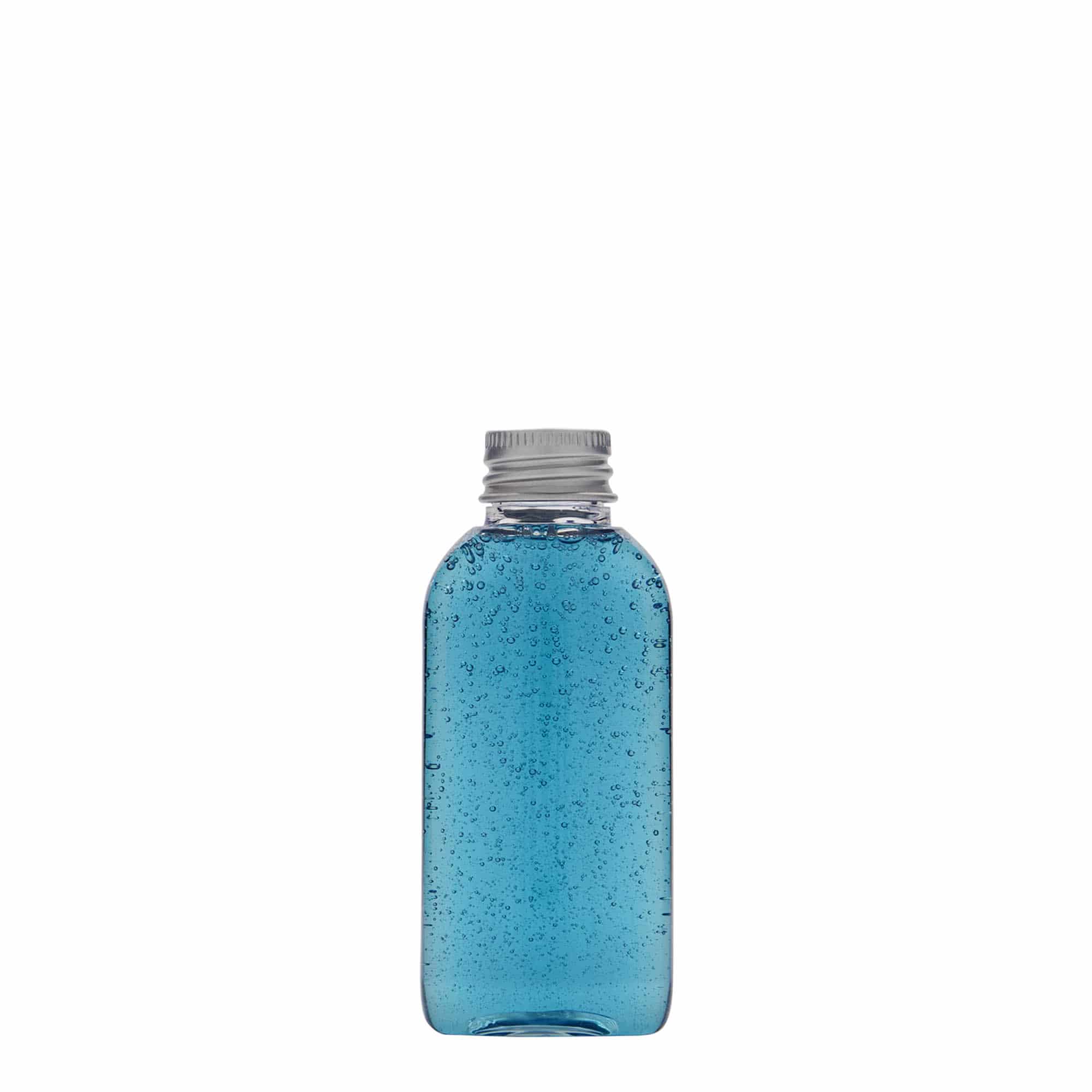 50 ml PET-Flasche „Iris“, oval, Kunststoff, Mündung: 20/410