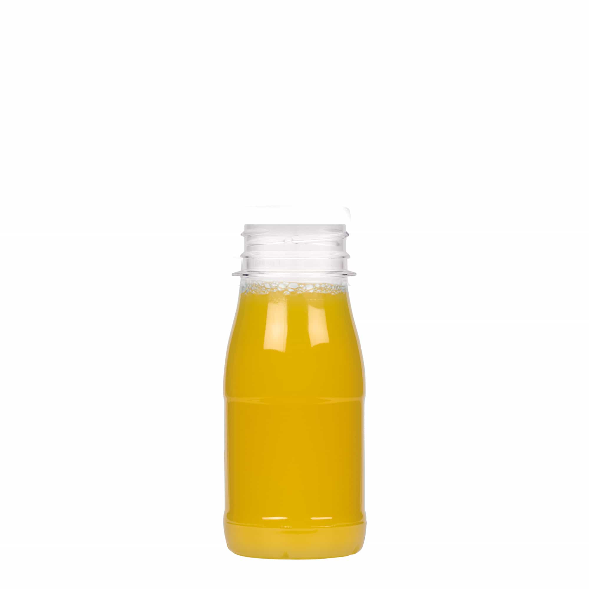 150 ml PET-Flasche „Milk and Juice“, Kunststoff, Mündung: 38 mm